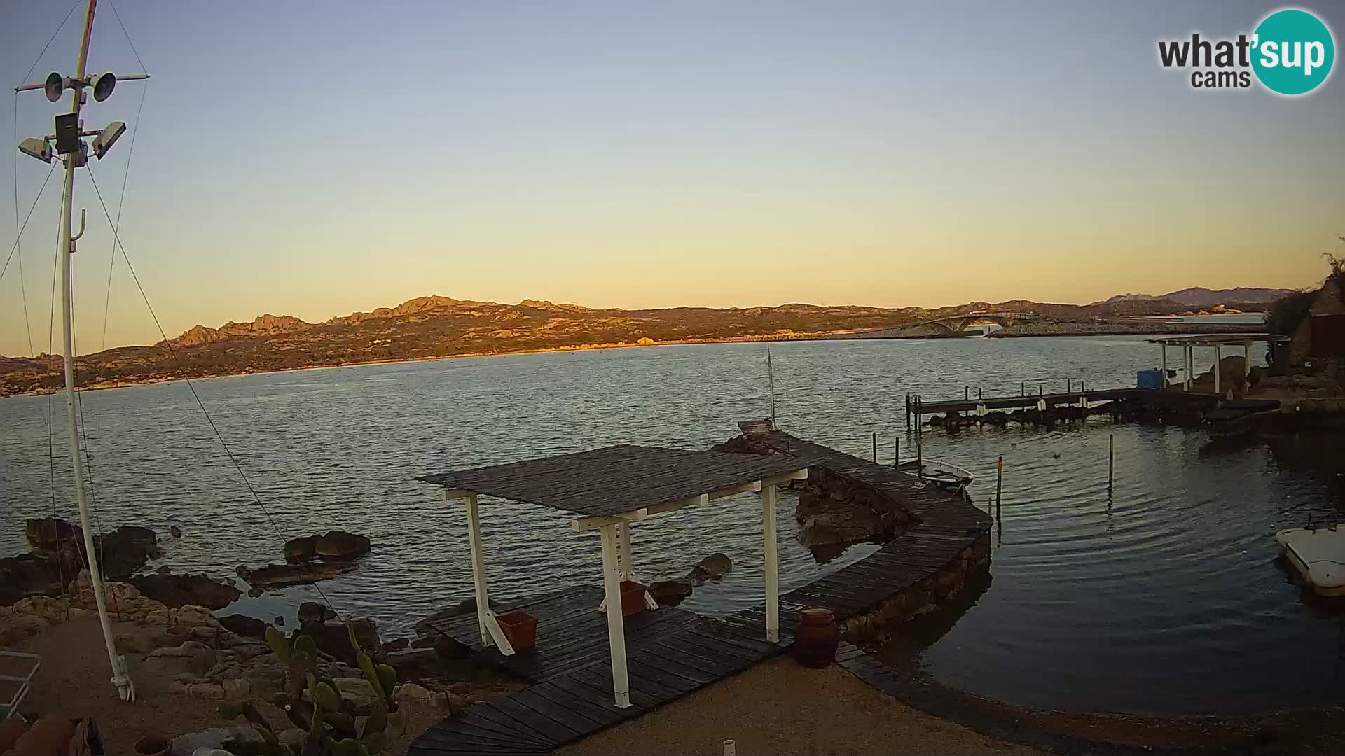 Live webcam Ponte Caprera – La Maddalena – Sardegna – Italia