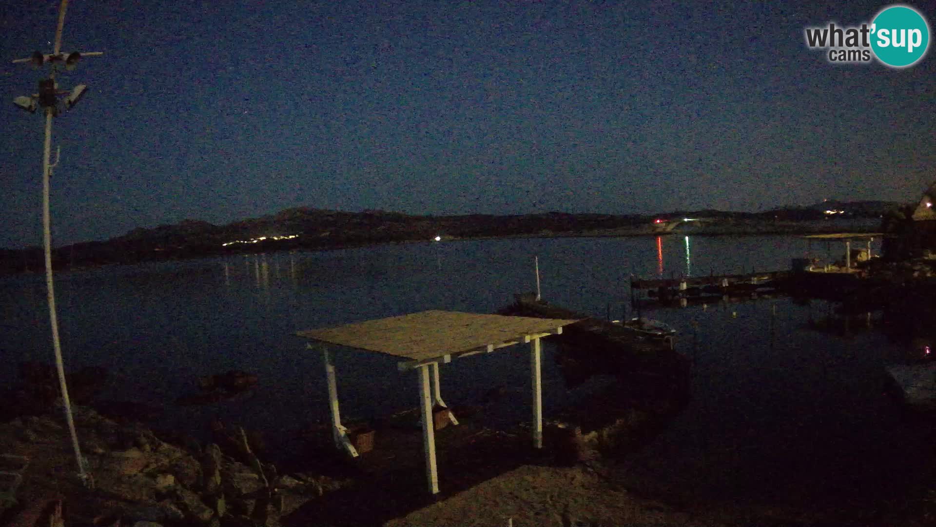 Webcam en direct Ponte Caprera – La Maddalena – Sardaigne – Italie