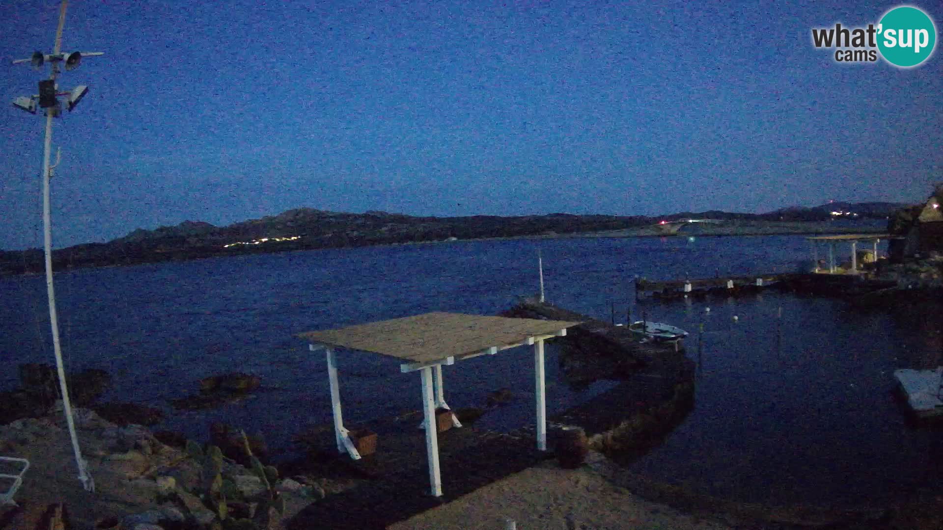 Live-Webcam Ponte Caprera – La Maddalena – Sardinien – Italien