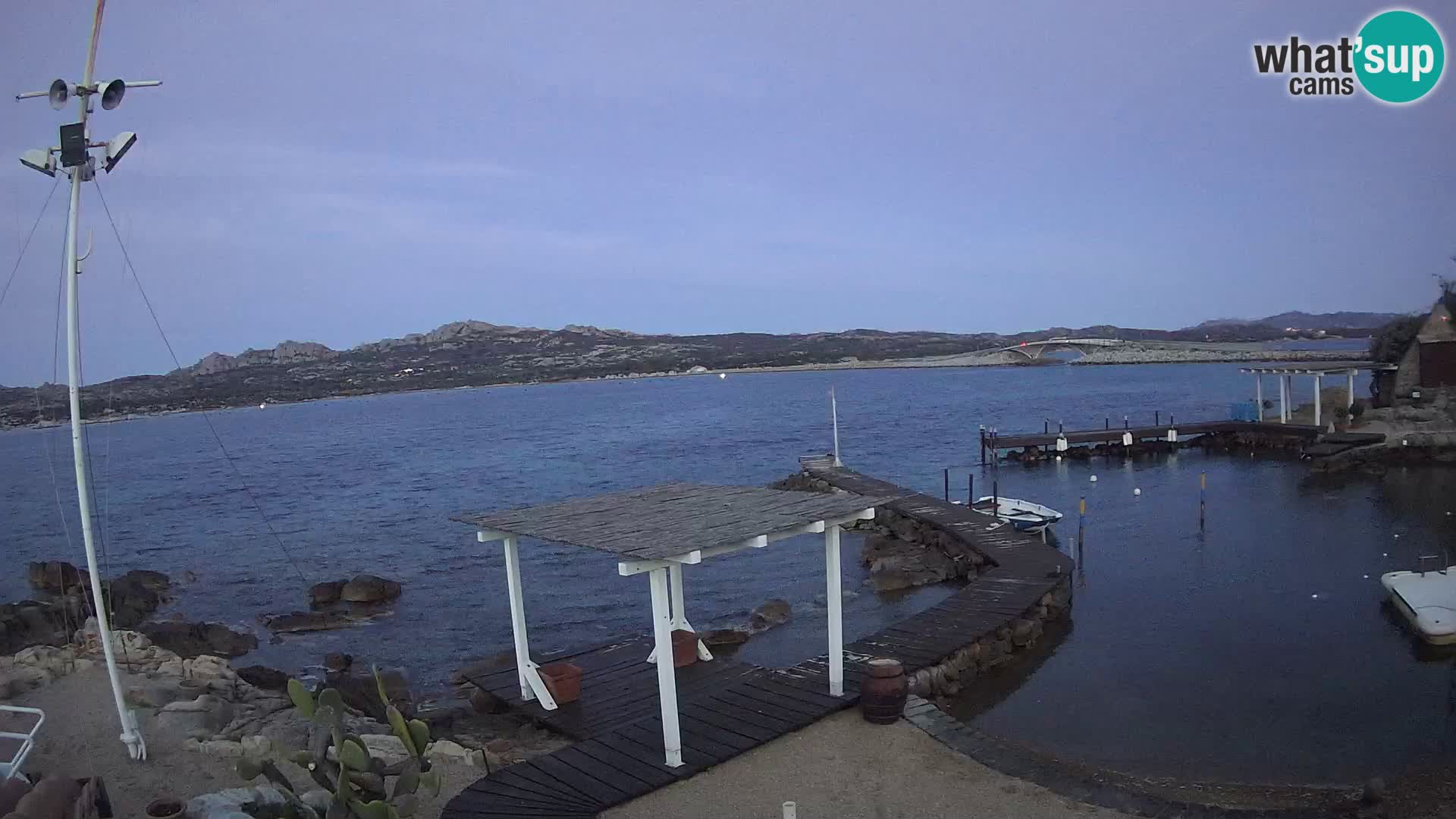 Live webcam Ponte Caprera – La Maddalena – Sardegna – Italia