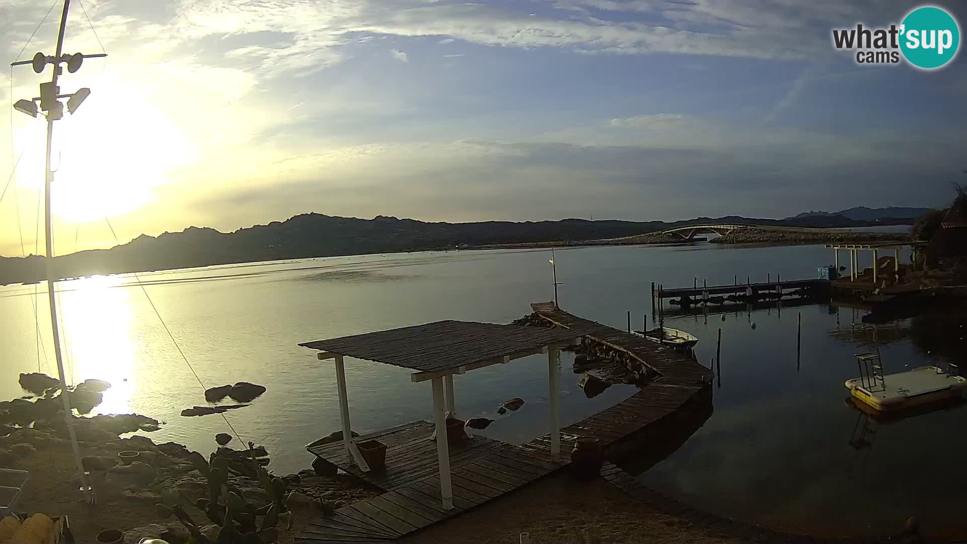 Live webcam Ponte Caprera – La Maddalena – Sardegna – Italia
