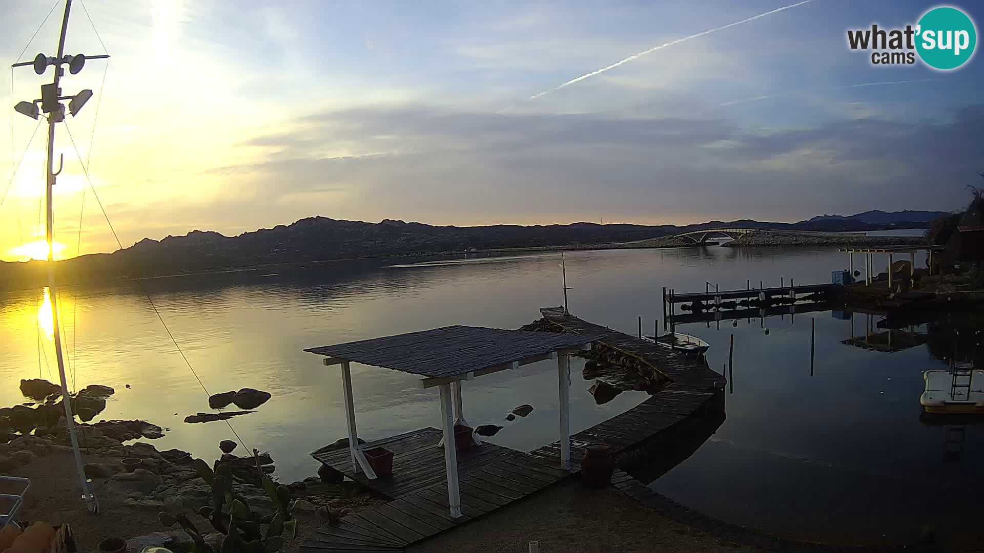 Live webcam Ponte Caprera – La Maddalena – Sardinia – Italy