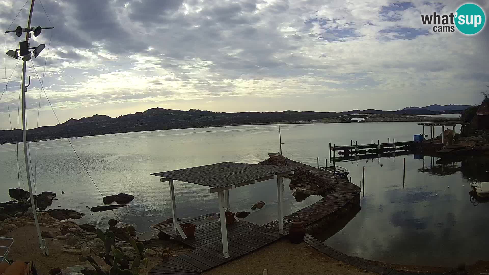 Live webcam Ponte Caprera – La Maddalena – Sardinia – Italy