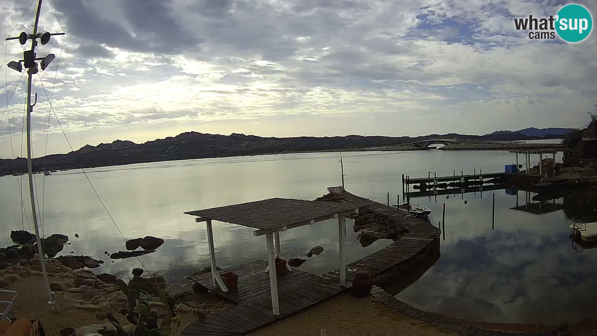 Live webcam Ponte Caprera – La Maddalena – Sardegna – Italia