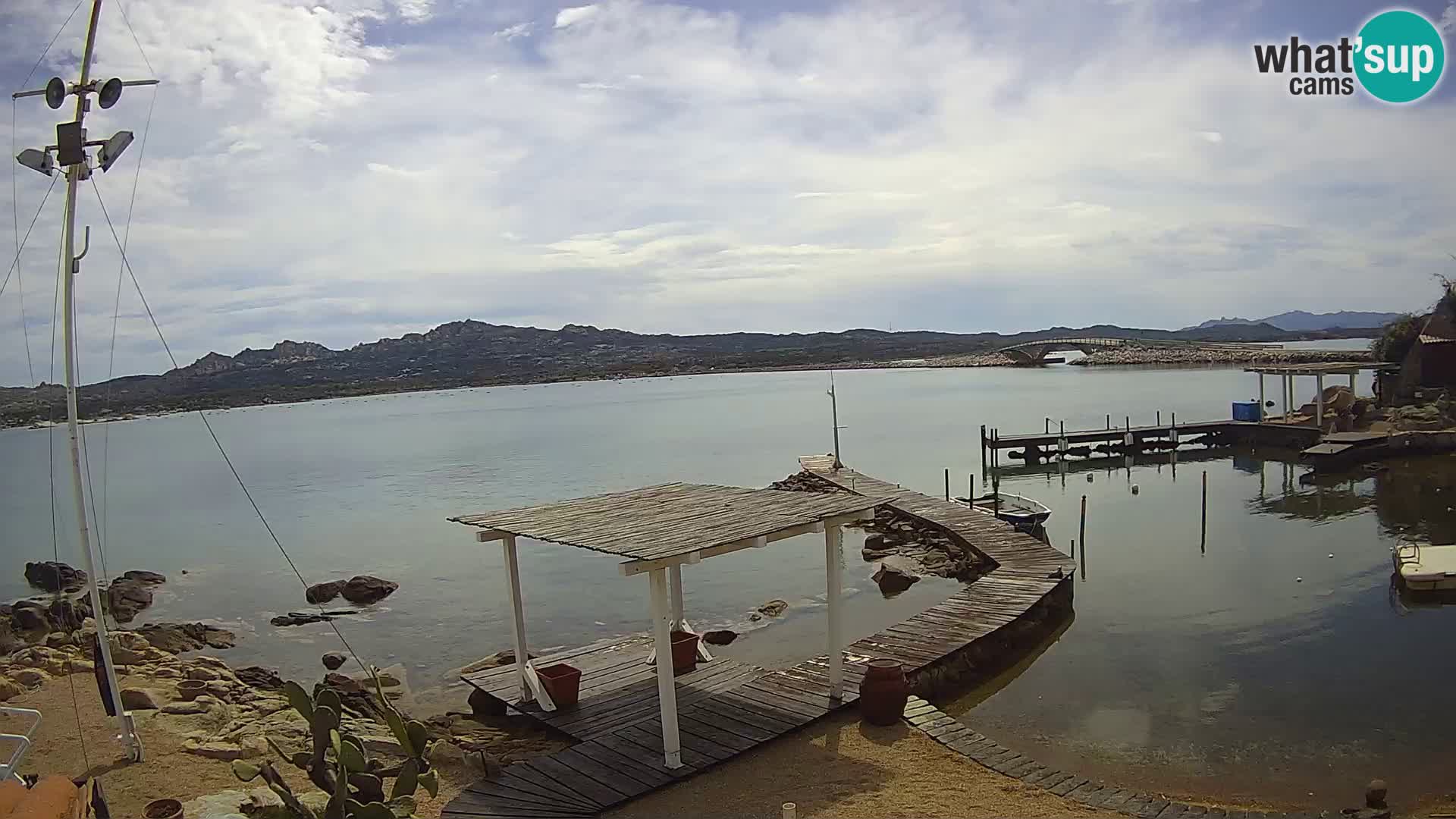 Live webcam Ponte Caprera – La Maddalena – Sardegna – Italia