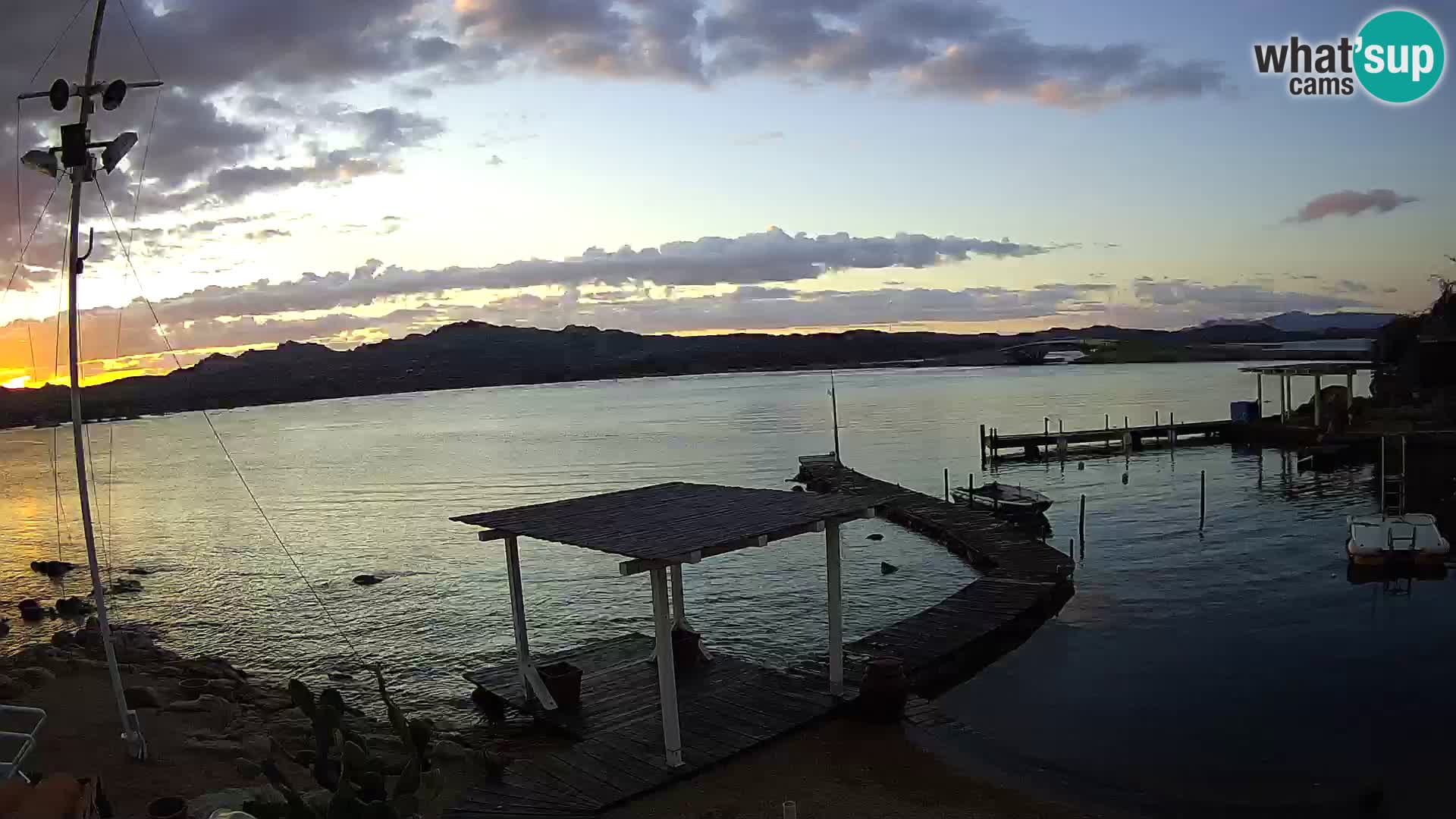 Live webcam Ponte Caprera – La Maddalena – Sardegna – Italia