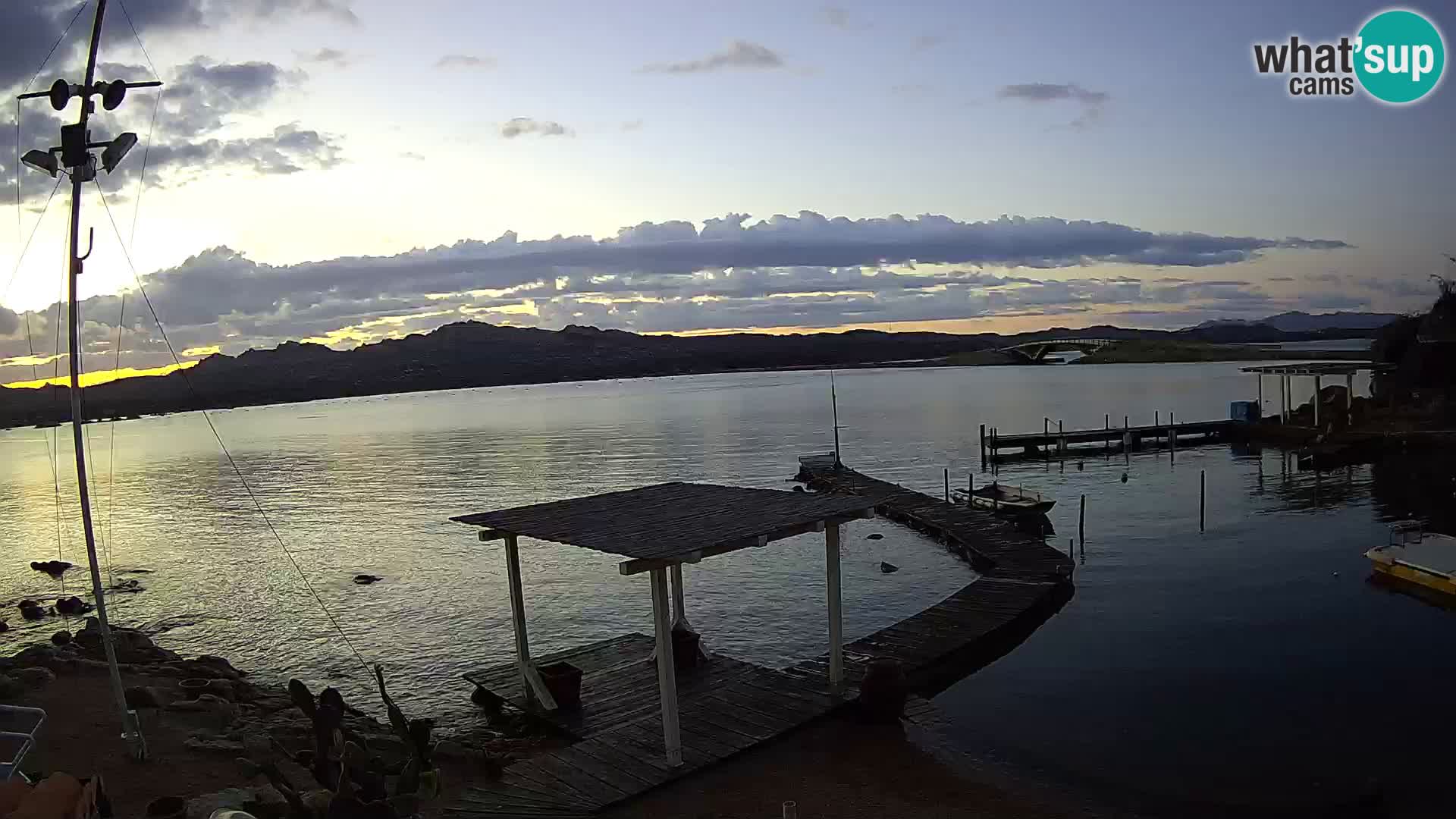 Webcam en vivo Ponte Caprera – La Maddalena – Cerdeña – Italia
