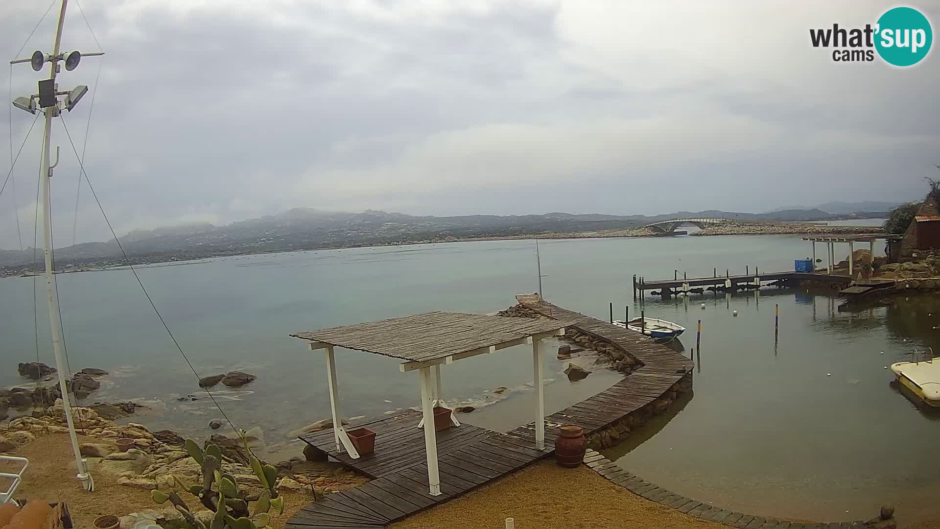 Webcam en vivo Ponte Caprera – La Maddalena – Cerdeña – Italia