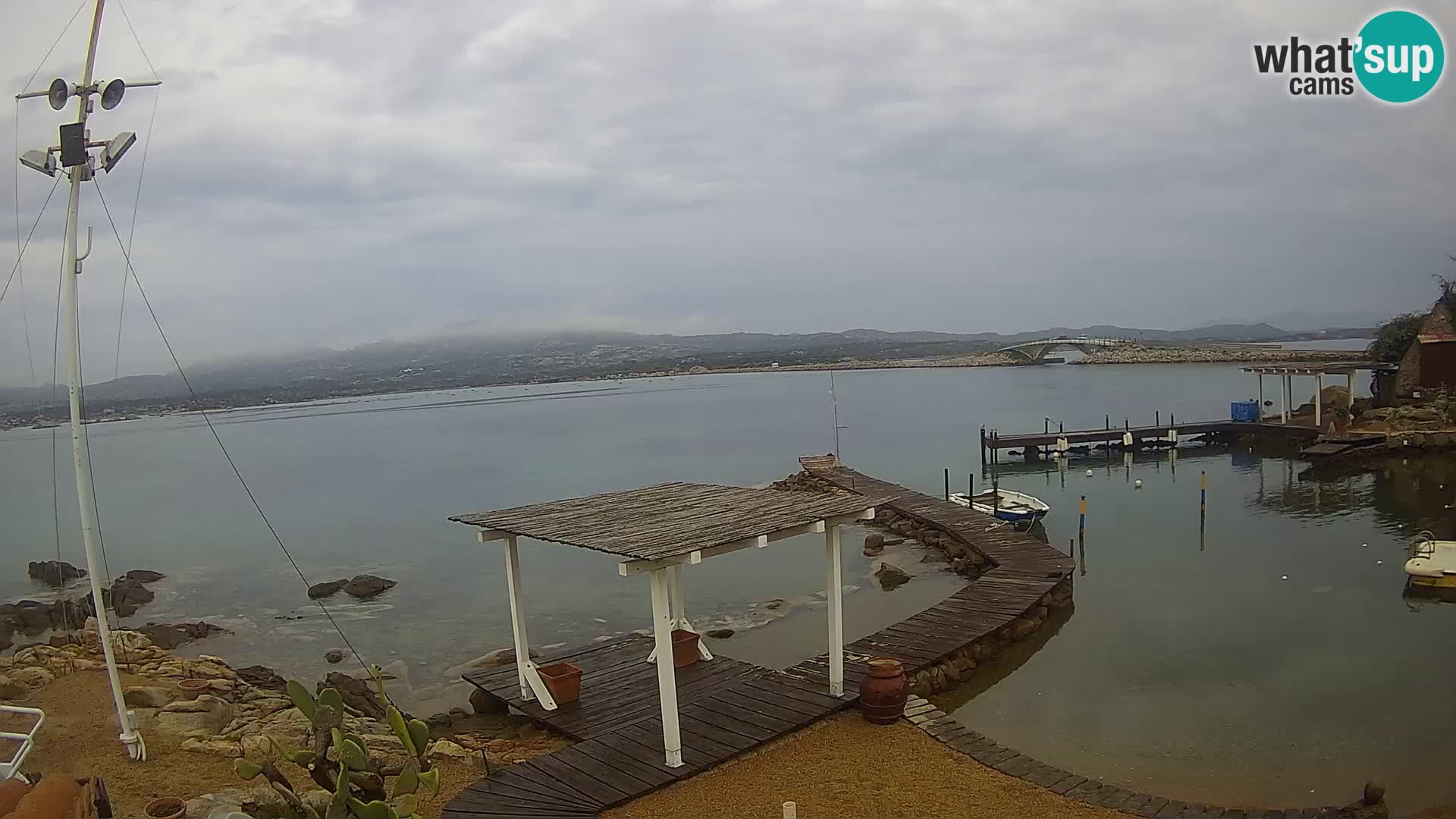 Live webcam Ponte Caprera – La Maddalena – Sardegna – Italia