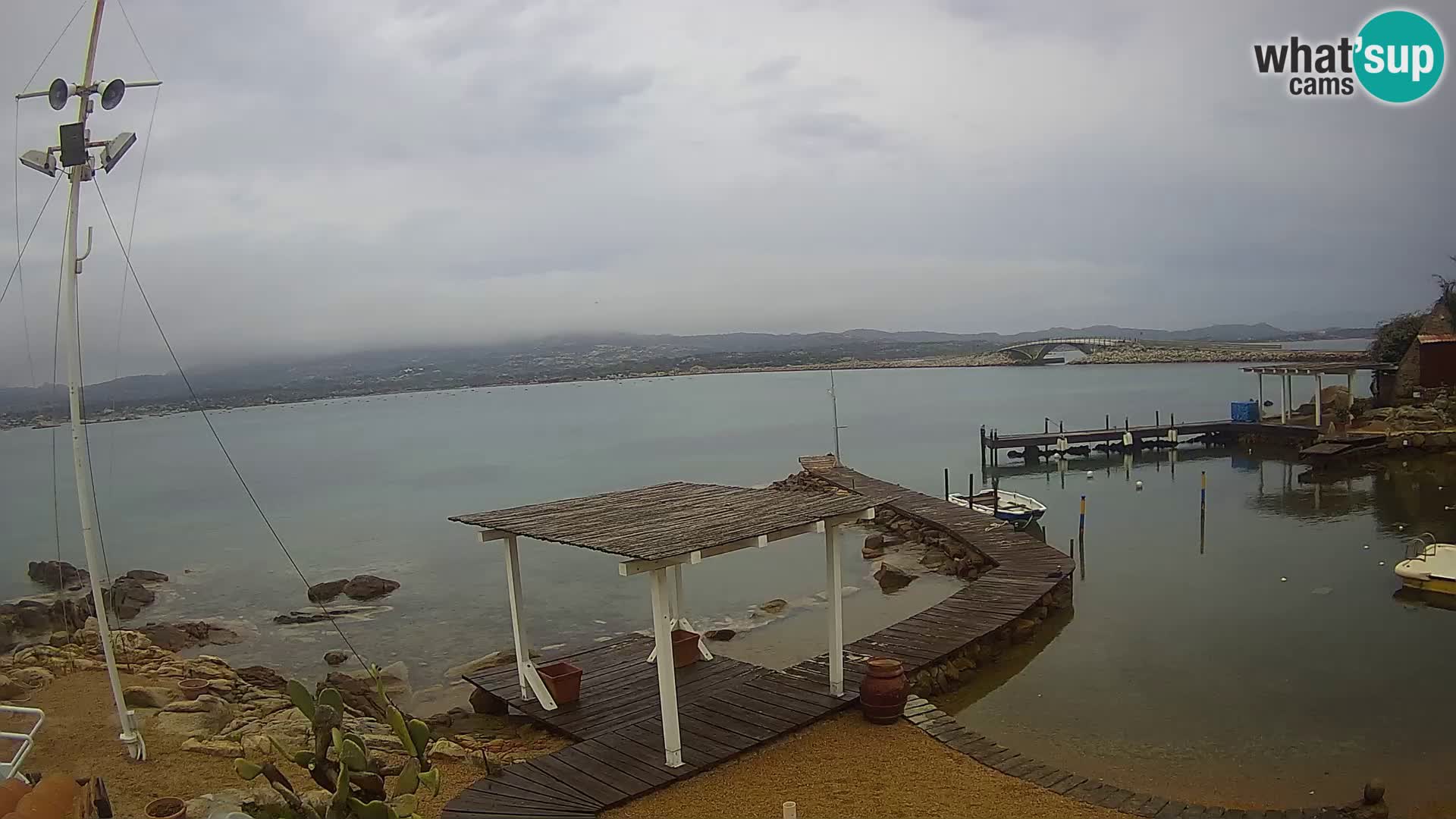 Live webcam Ponte Caprera – La Maddalena – Sardegna – Italia