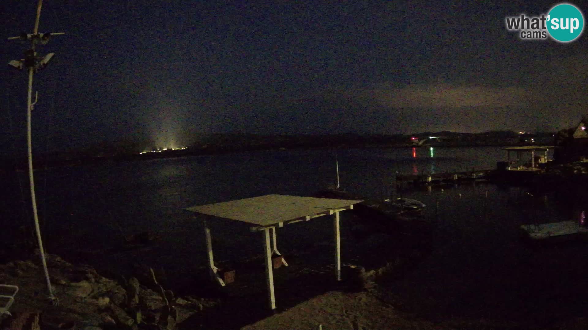 Web kamera uživo Ponte Caprera – La Maddalena – Sardinija – Italija