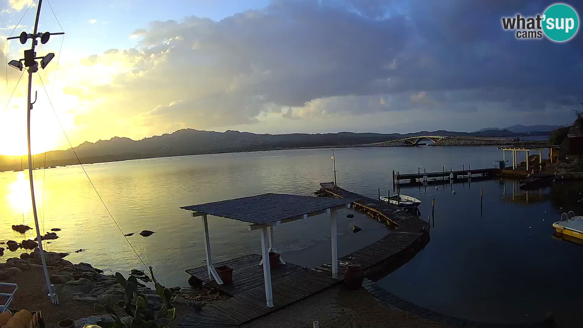 Live webcam Ponte Caprera – La Maddalena – Sardinia – Italy