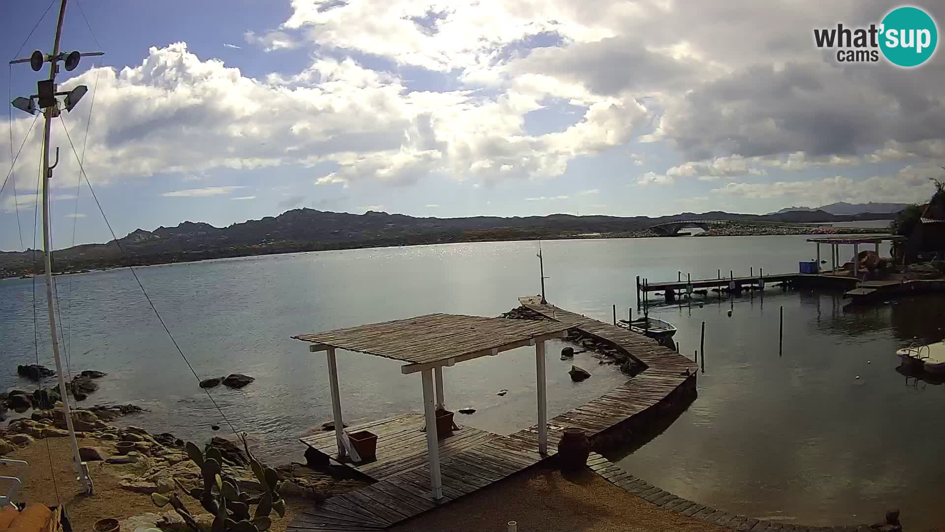 Live webcam Ponte Caprera – La Maddalena – Sardinia – Italy