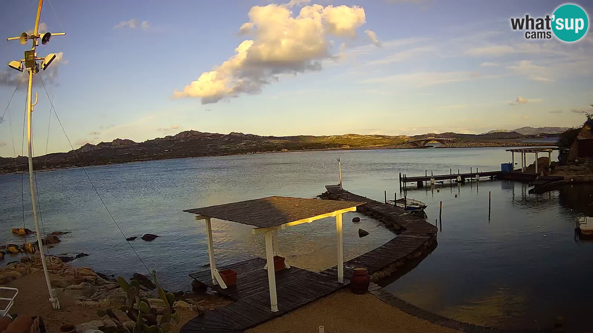 Live webcam Ponte Caprera – La Maddalena – Sardegna – Italia