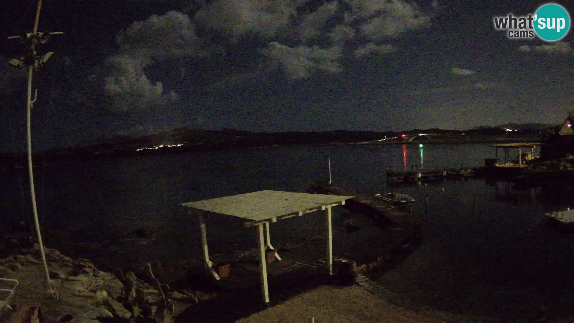 Spletna kamera v živo Ponte Caprera – La Maddalena – Sardinija – Italija