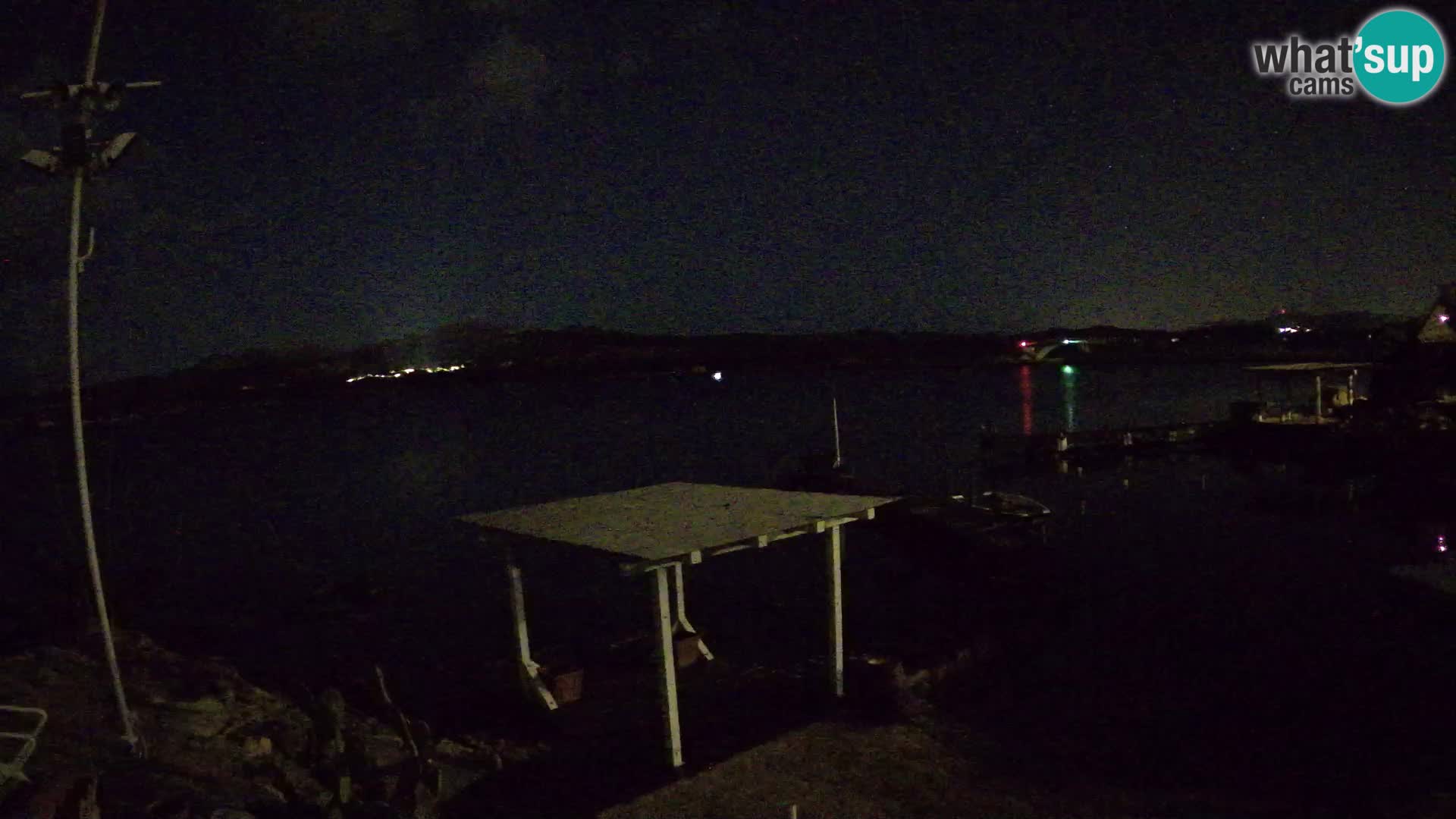 Web kamera uživo Ponte Caprera – La Maddalena – Sardinija – Italija