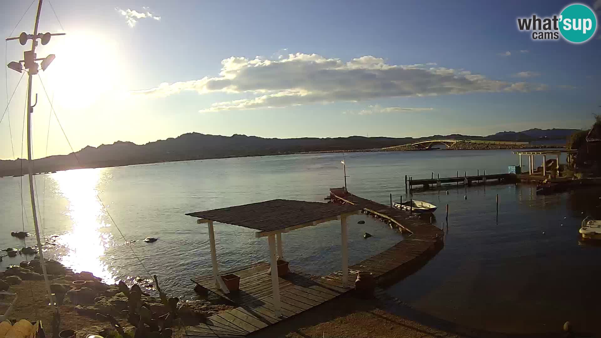 Live-Webcam Ponte Caprera – La Maddalena – Sardinien – Italien