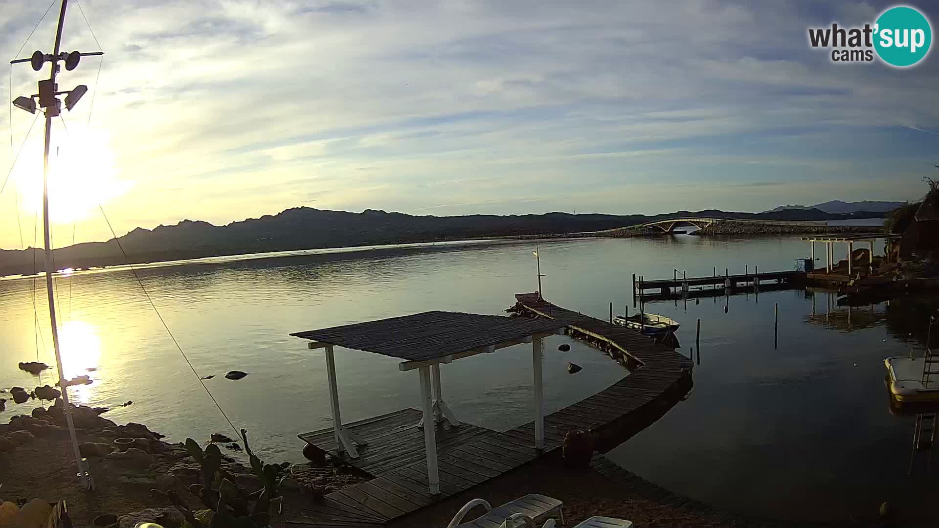 Webcam en vivo Ponte Caprera – La Maddalena – Cerdeña – Italia