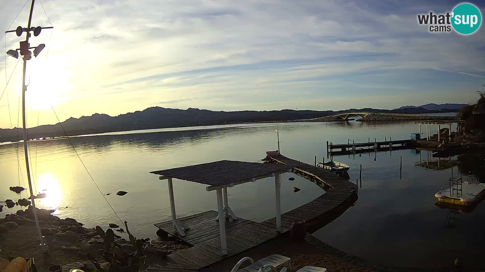 Live webcam Ponte Caprera – La Maddalena – Sardegna – Italia