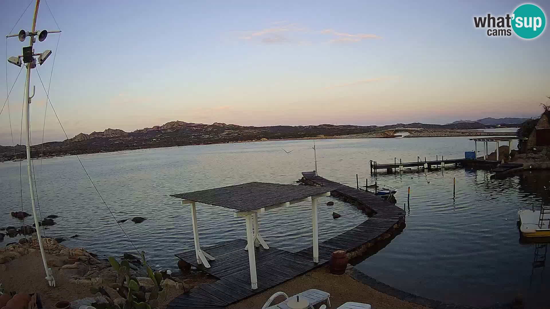 Live webcam Ponte Caprera – La Maddalena – Sardegna – Italia