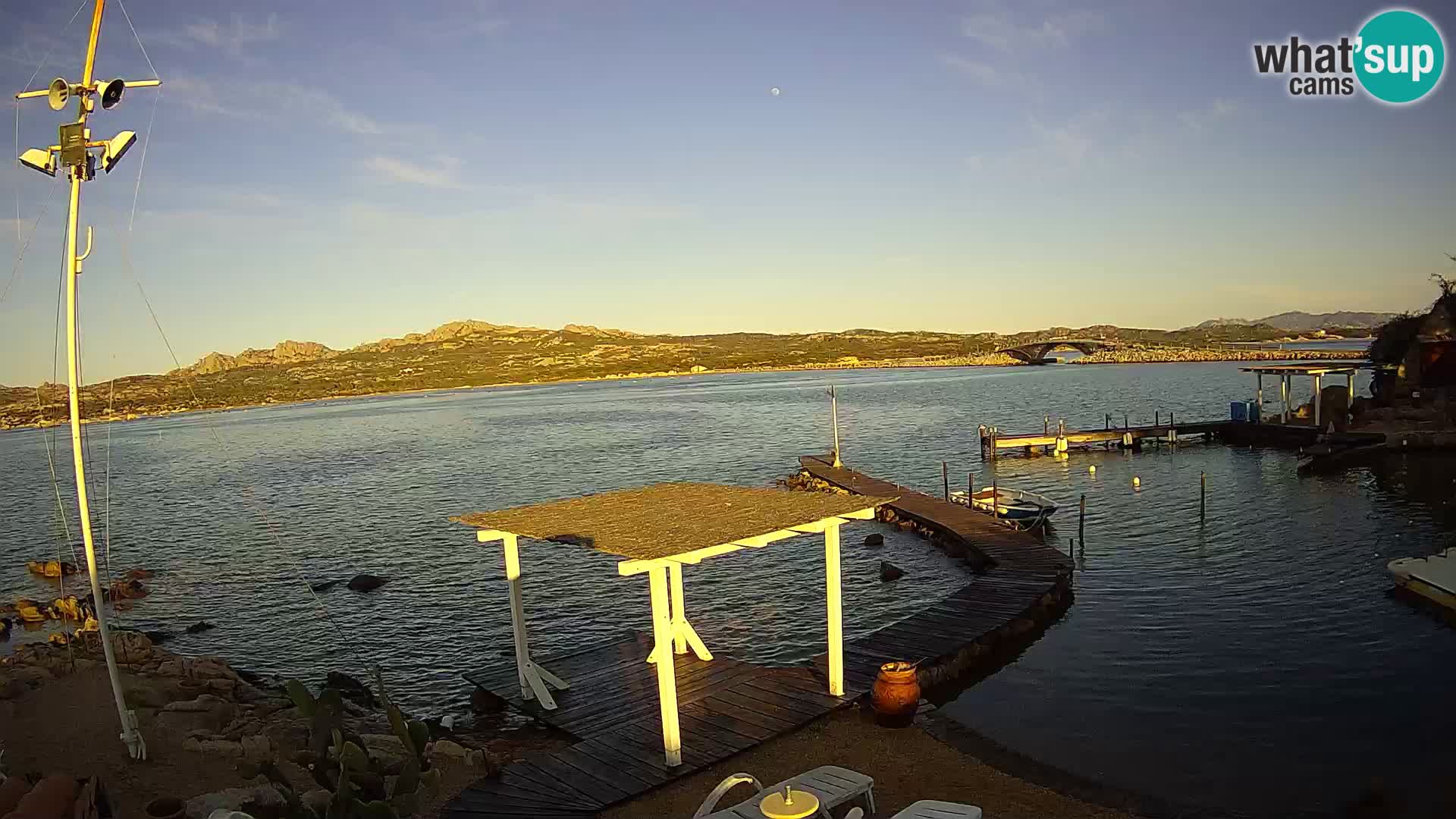 Live webcam Ponte Caprera – La Maddalena – Sardegna – Italia
