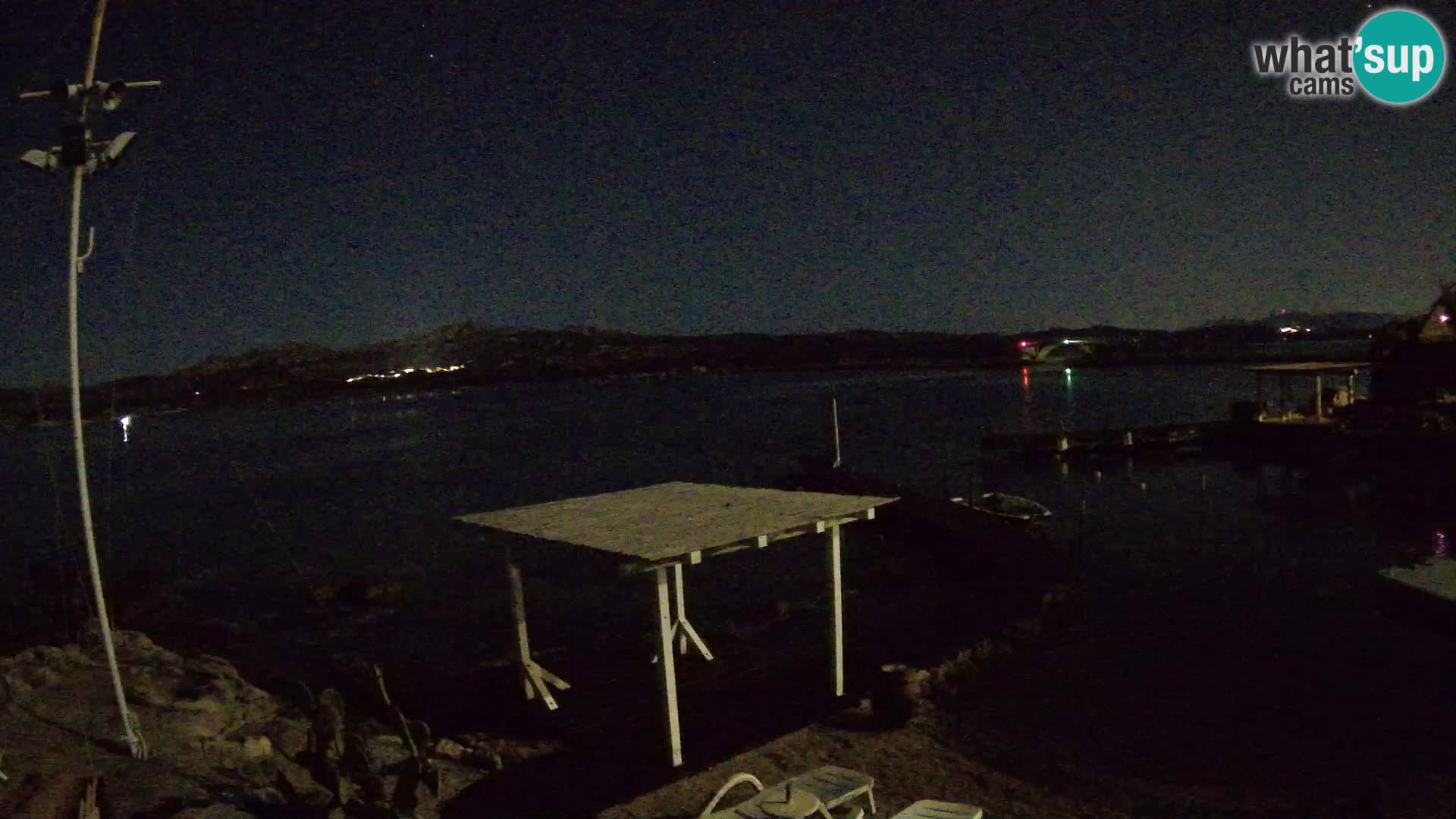 Live-Webcam Ponte Caprera – La Maddalena – Sardinien – Italien