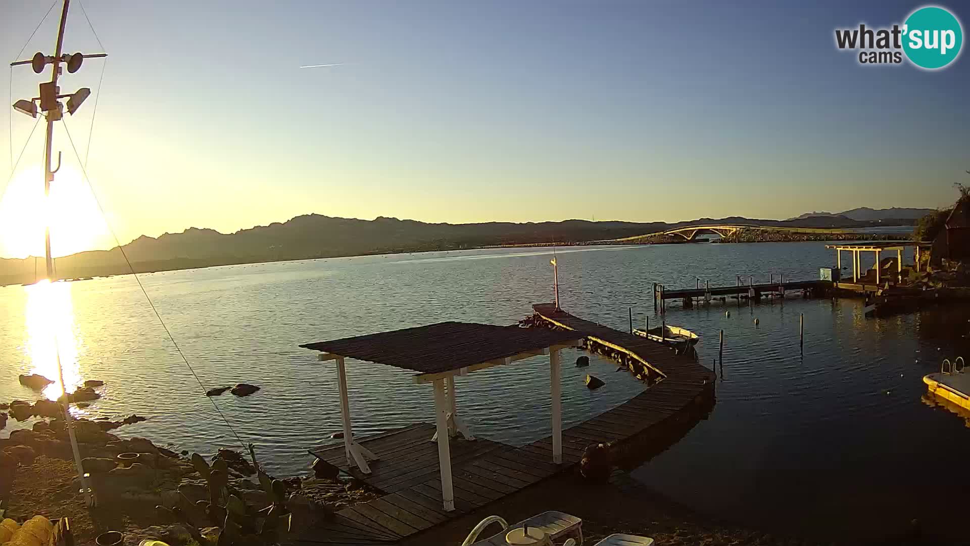 Live webcam Ponte Caprera – La Maddalena – Sardinia – Italy