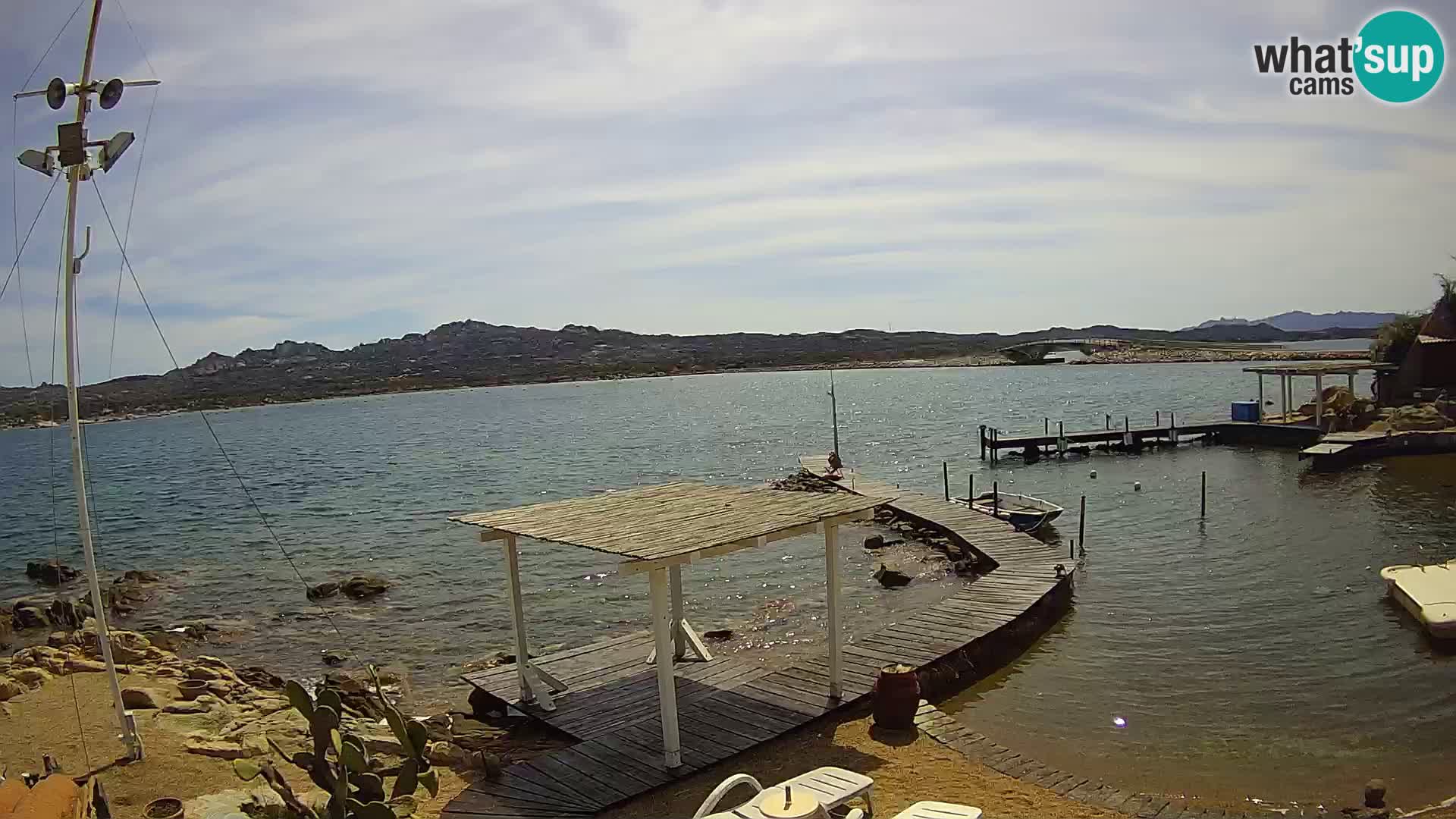 Live webcam Ponte Caprera – La Maddalena – Sardegna – Italia