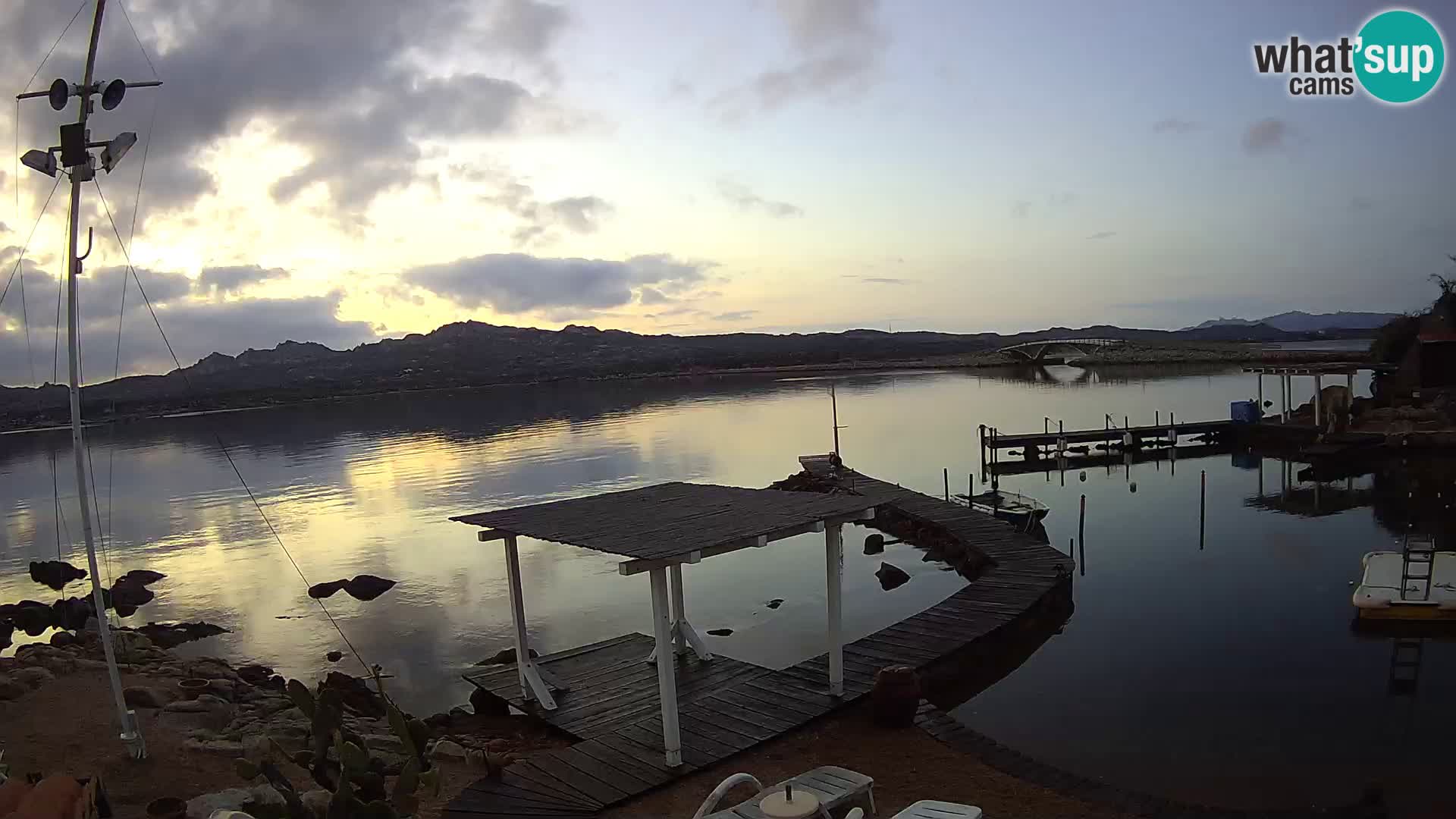 Webcam en direct Ponte Caprera – La Maddalena – Sardaigne – Italie