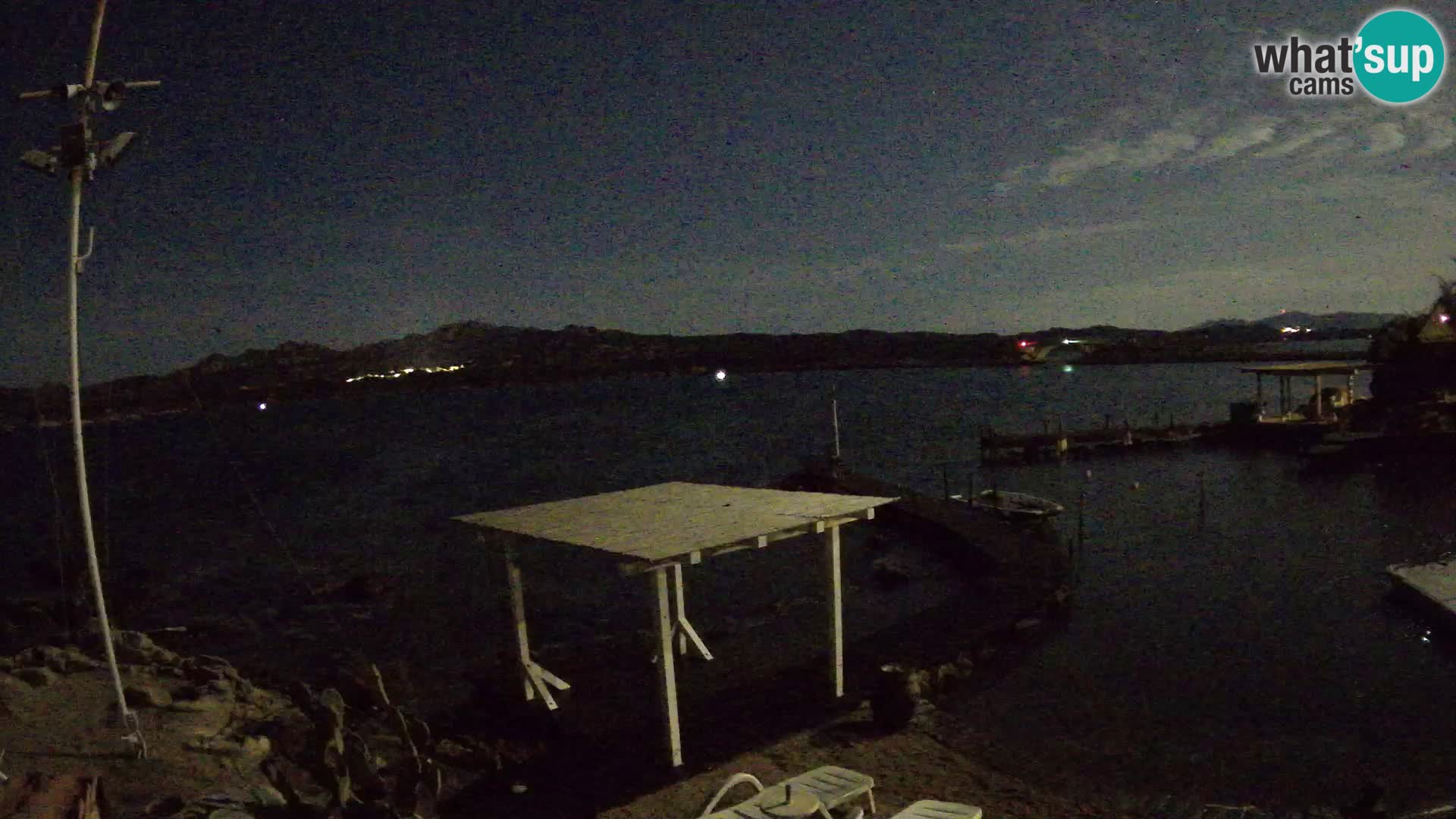 Live-Webcam Ponte Caprera – La Maddalena – Sardinien – Italien