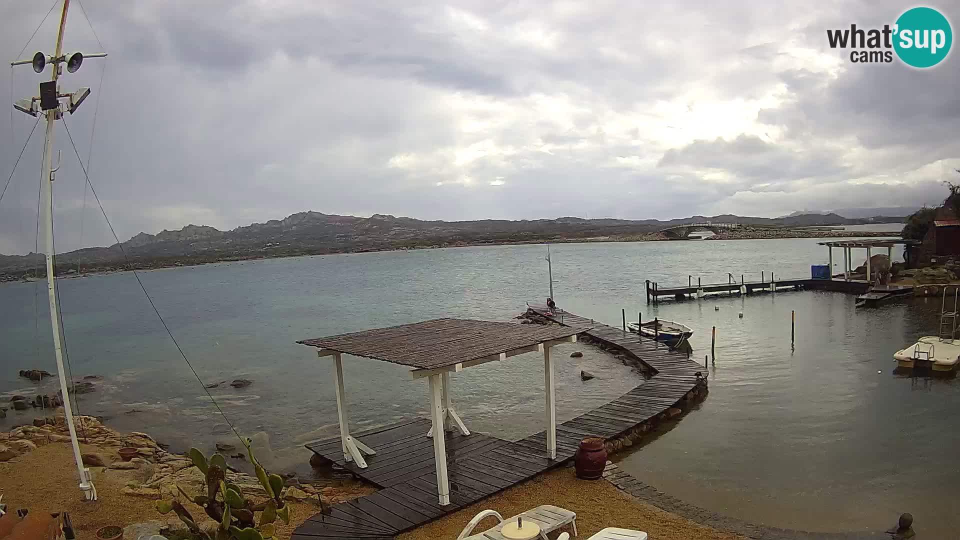 Live webcam Ponte Caprera – La Maddalena – Sardegna – Italia