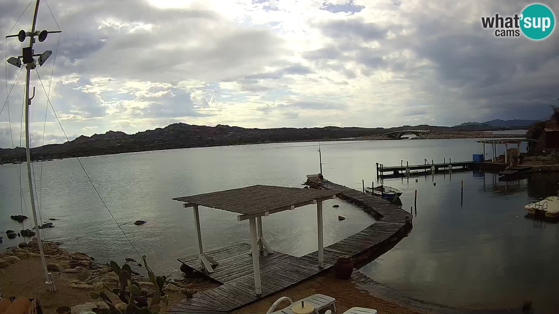 Live-Webcam Ponte Caprera – La Maddalena – Sardinien – Italien