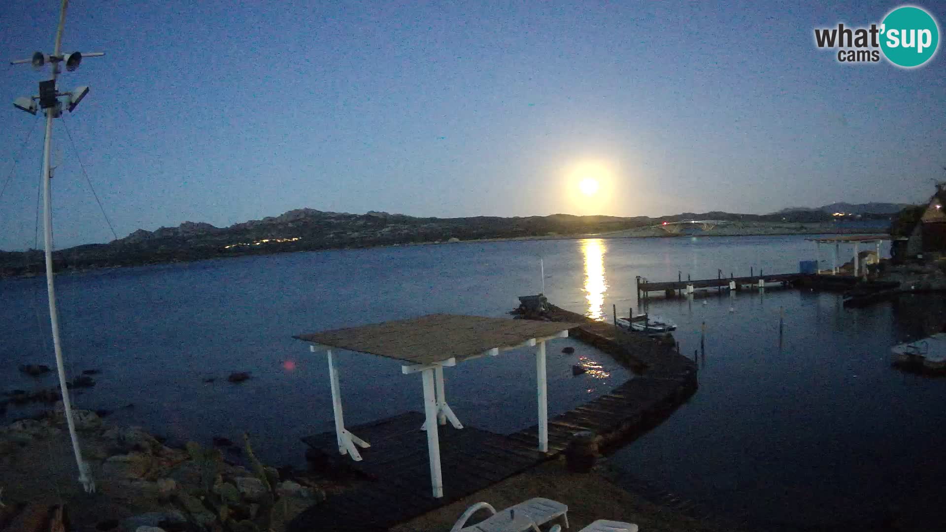 Webcam en direct Ponte Caprera – La Maddalena – Sardaigne – Italie