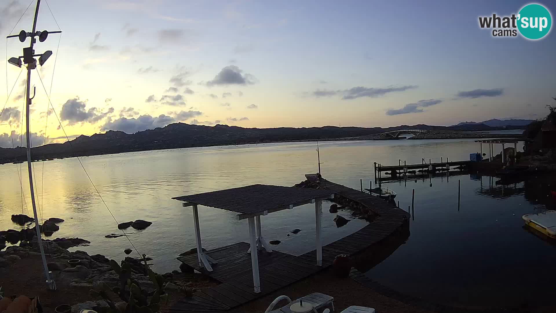 Live webcam Ponte Caprera – La Maddalena – Sardinia – Italy