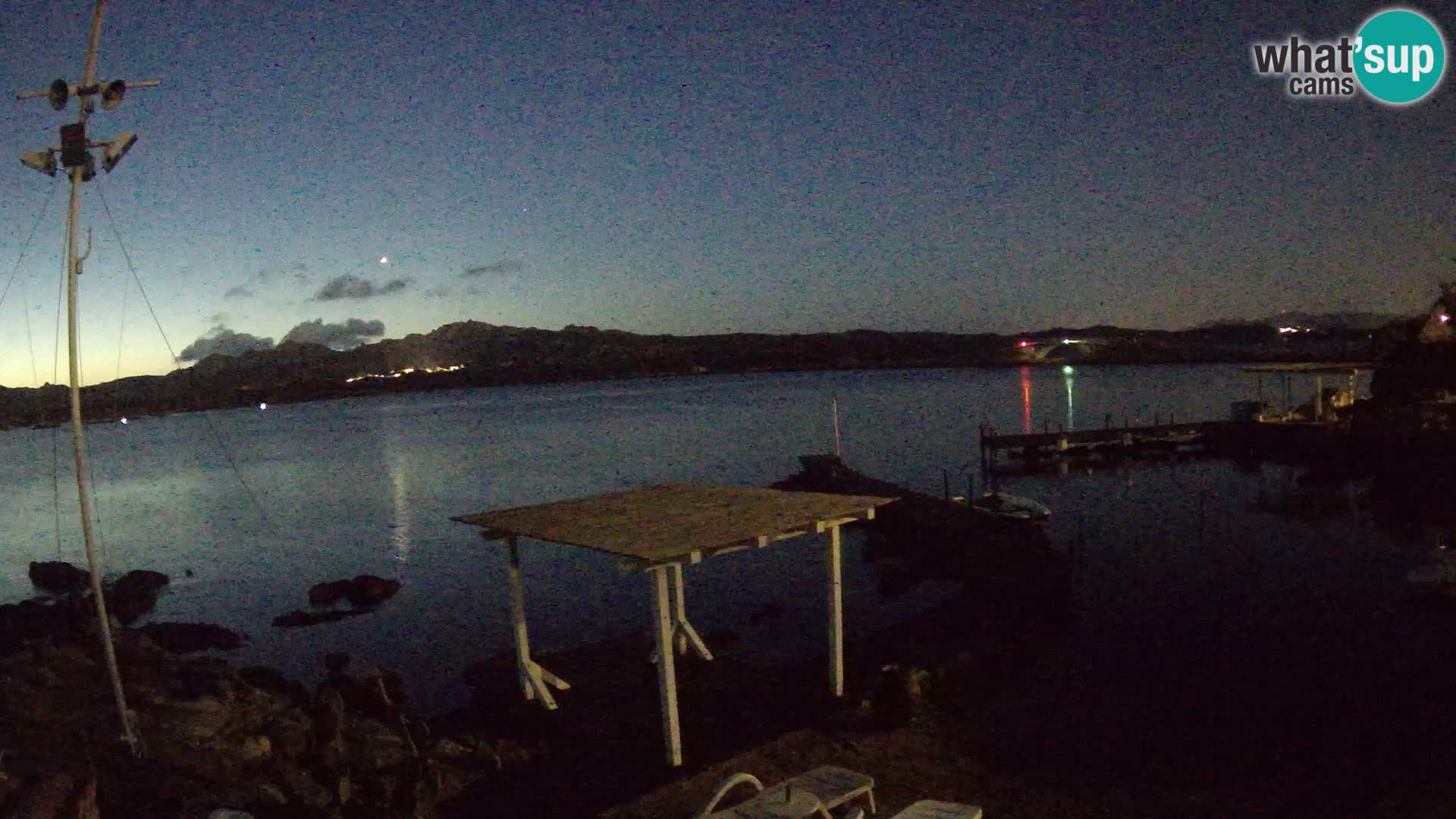 Webcam en direct Ponte Caprera – La Maddalena – Sardaigne – Italie