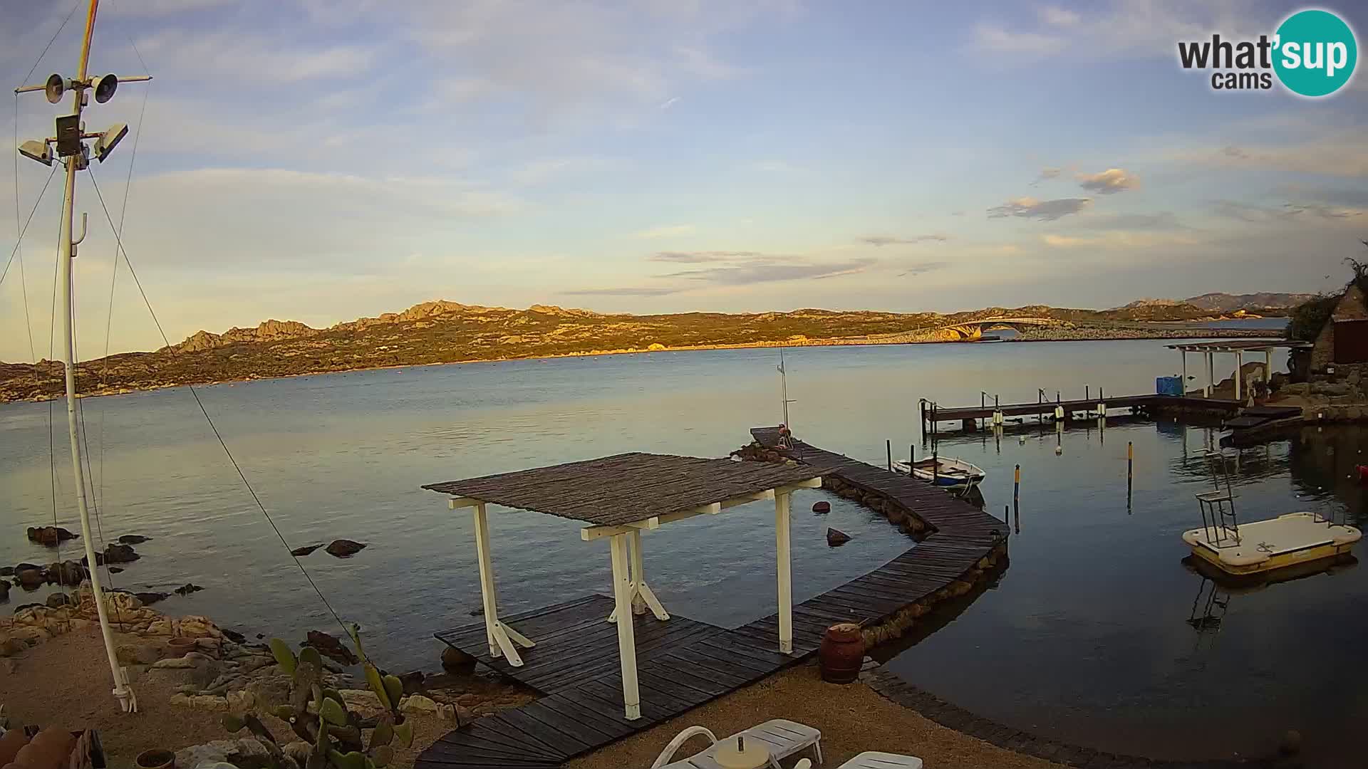 Live webcam Ponte Caprera – La Maddalena – Sardegna – Italia