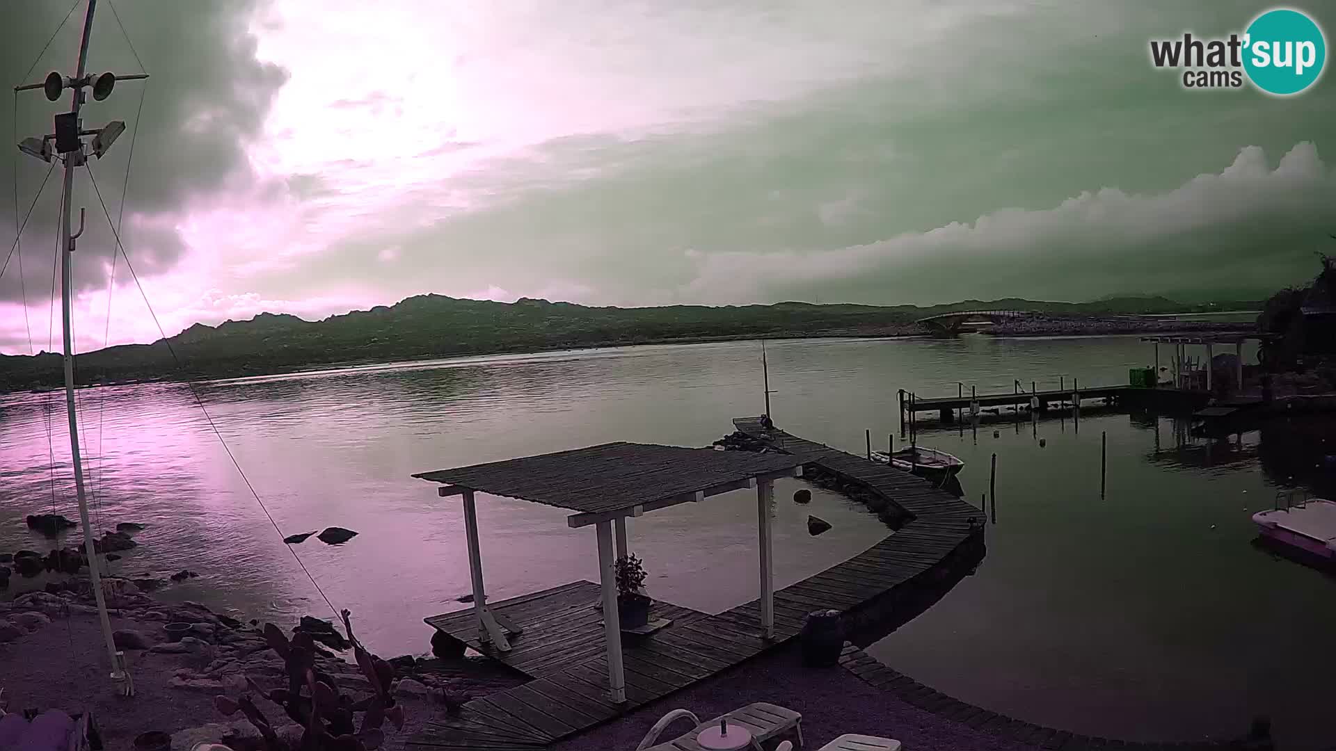 Live webcam Ponte Caprera – La Maddalena – Sardinia – Italy
