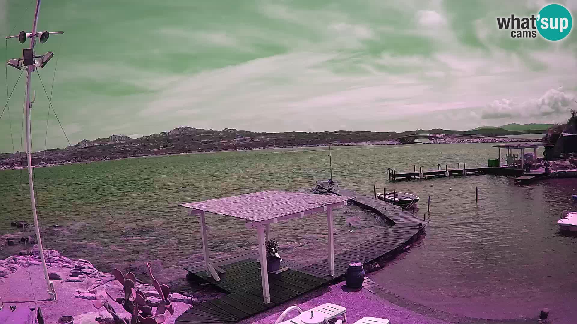 Live webcam Ponte Caprera – La Maddalena – Sardinia – Italy