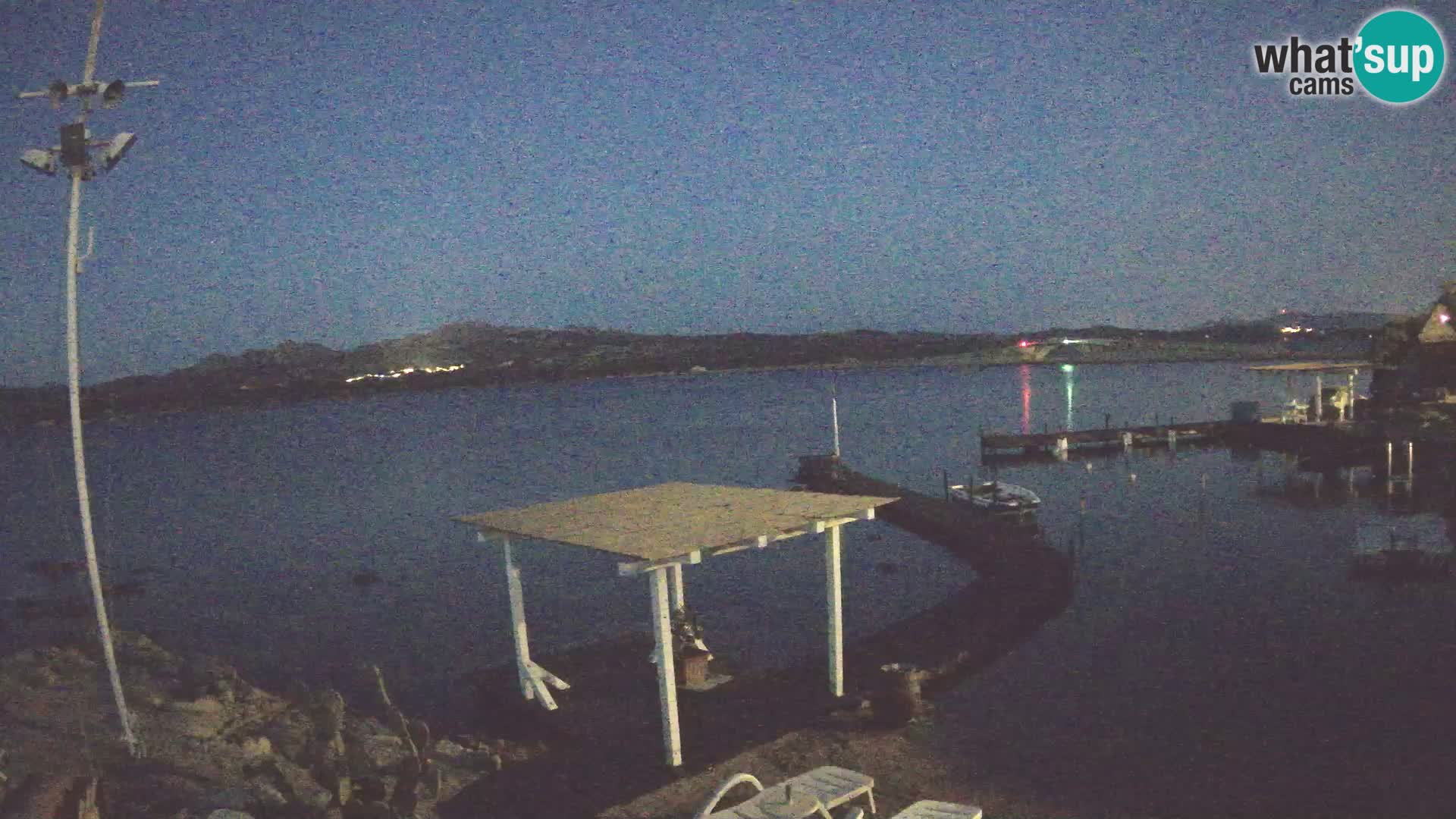 Webcam en vivo Ponte Caprera – La Maddalena – Cerdeña – Italia