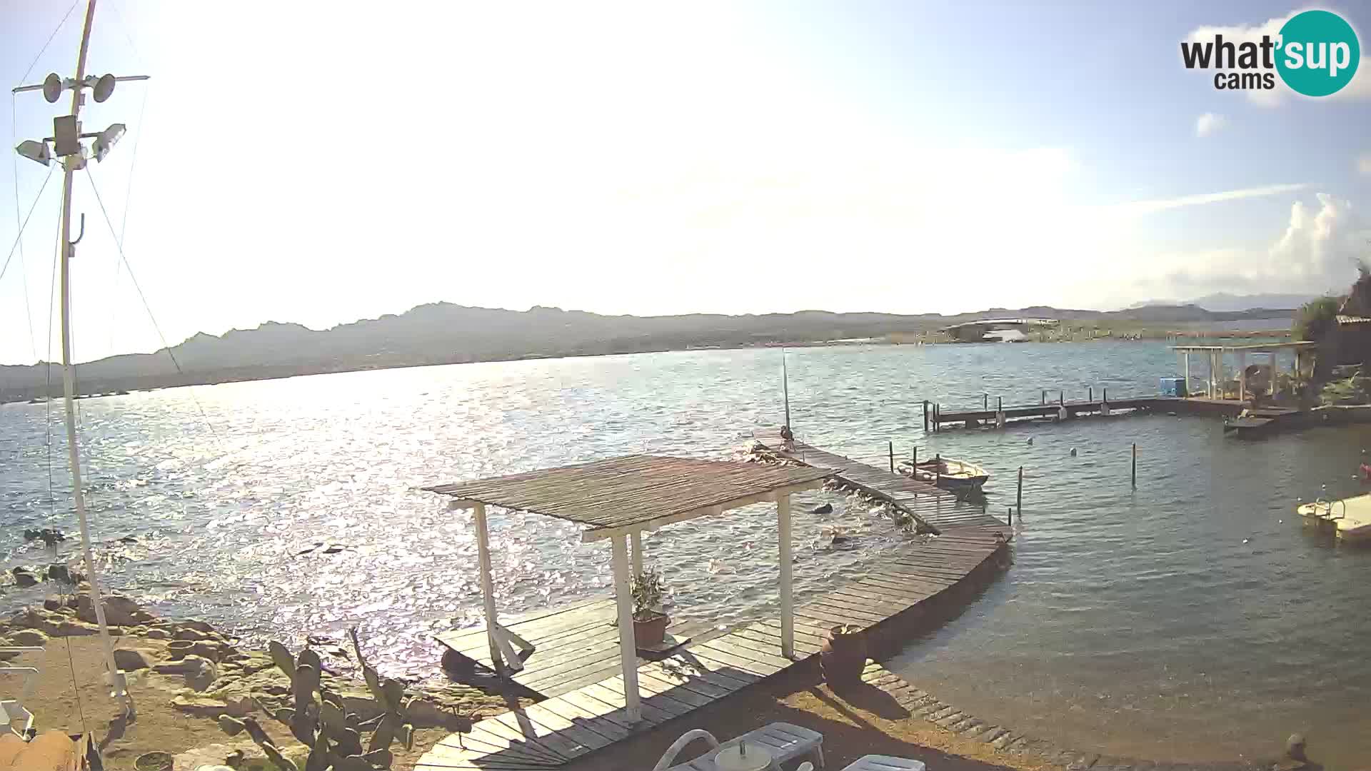 Live-Webcam Ponte Caprera – La Maddalena – Sardinien – Italien