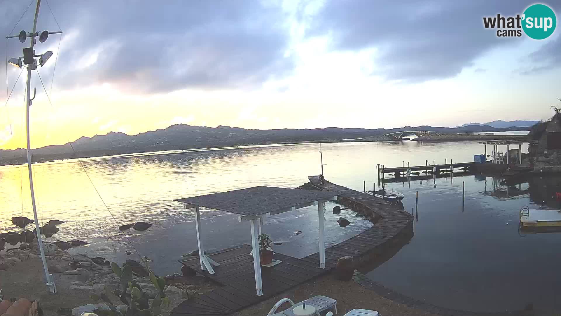 Live webcam Ponte Caprera – La Maddalena – Sardegna – Italia