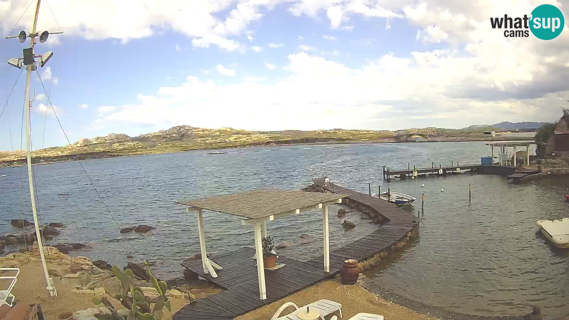 Live webcam Ponte Caprera – La Maddalena – Sardinia – Italy