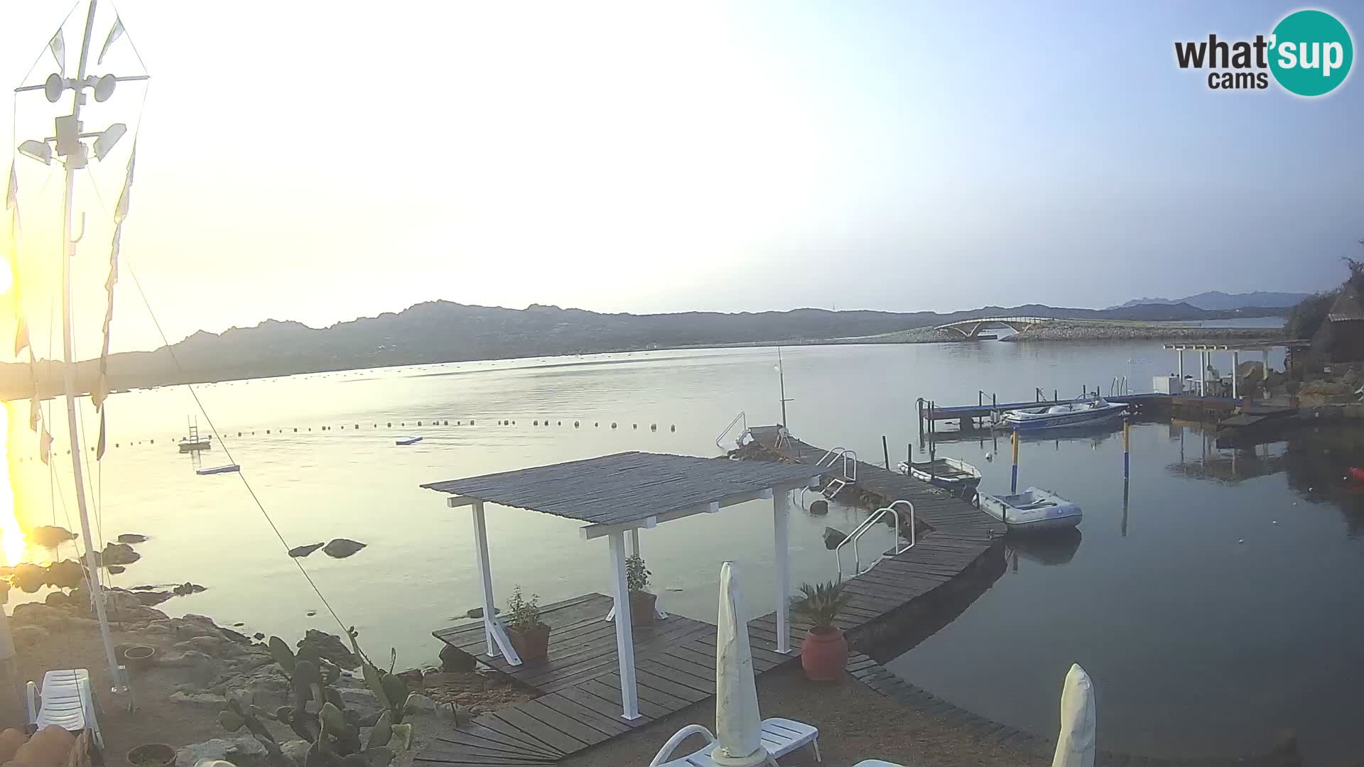 Webcam en vivo Ponte Caprera – La Maddalena – Cerdeña – Italia