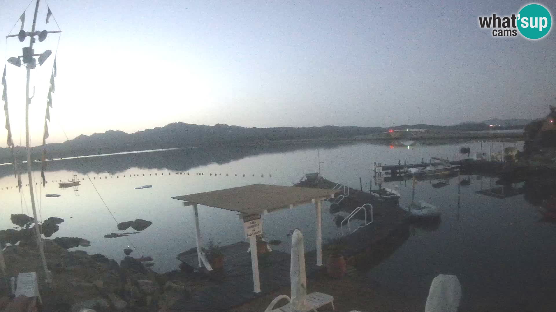 Live webcam Ponte Caprera – La Maddalena – Sardegna – Italia