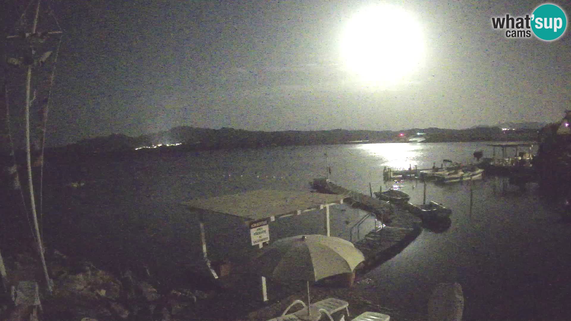 Live-Webcam Ponte Caprera – La Maddalena – Sardinien – Italien
