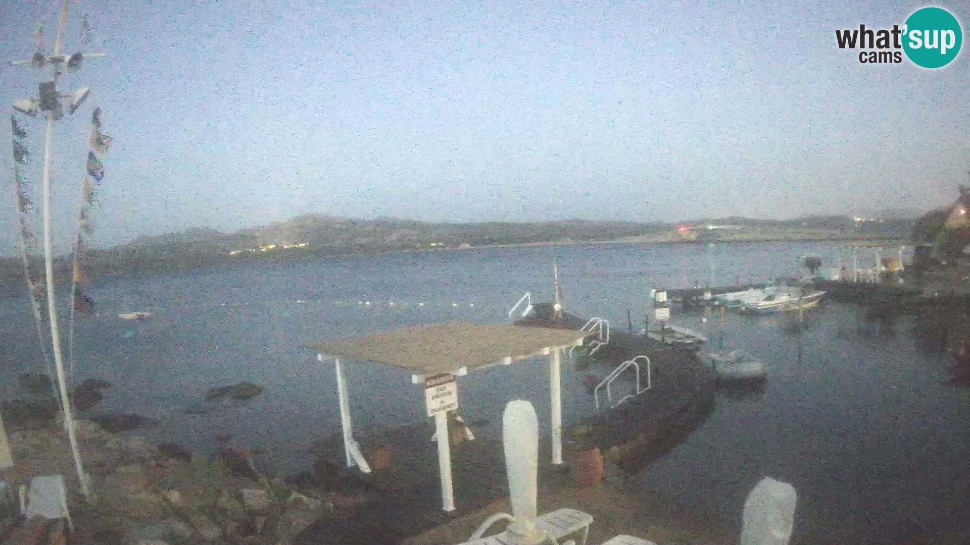 Webcam en vivo Ponte Caprera – La Maddalena – Cerdeña – Italia