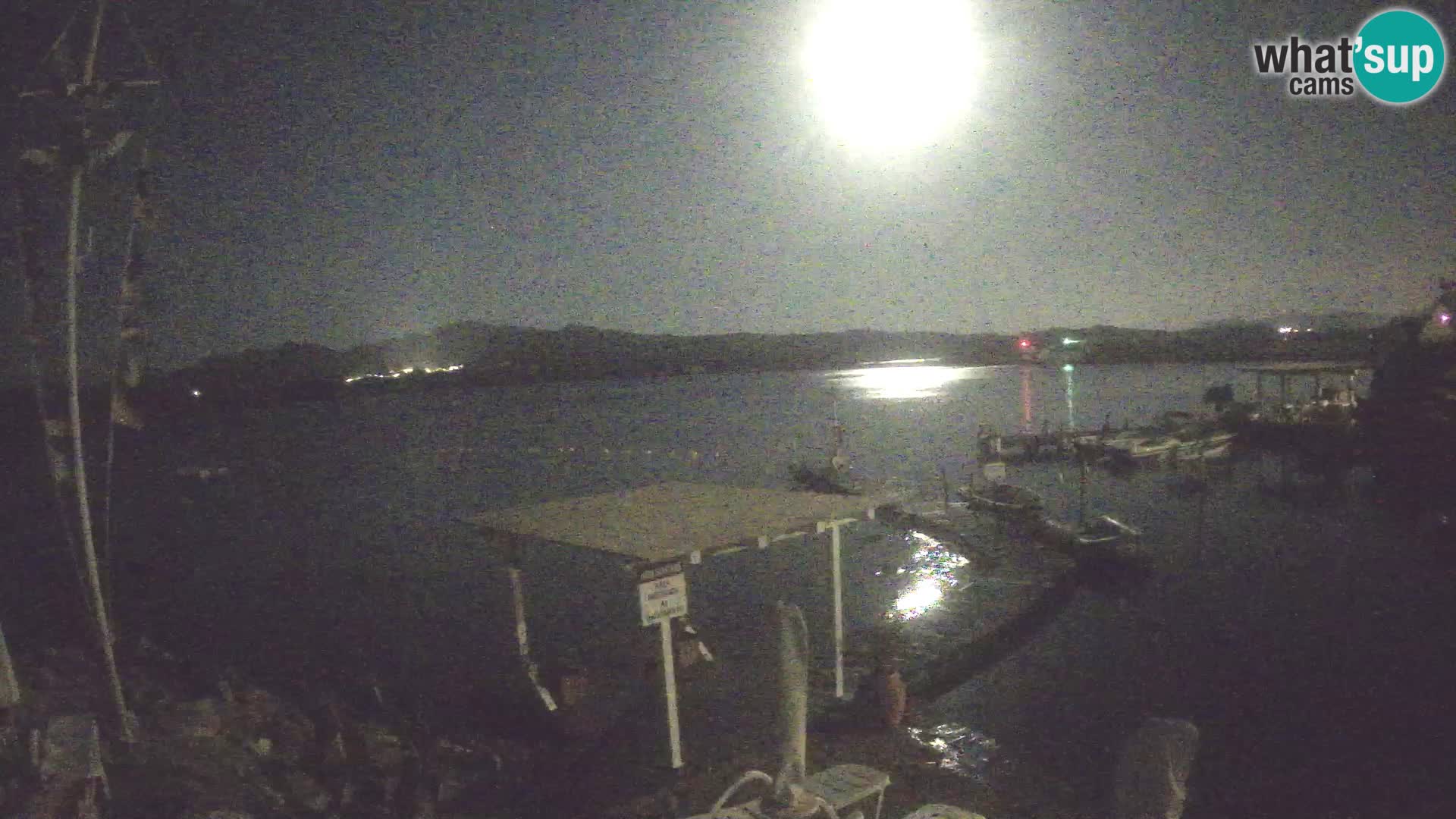 Spletna kamera v živo Ponte Caprera – La Maddalena – Sardinija – Italija