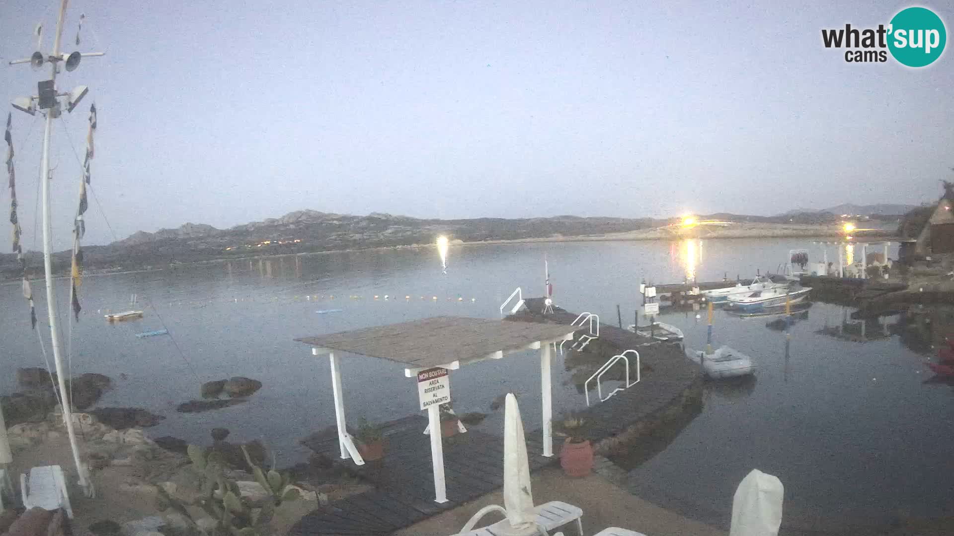 Live webcam Ponte Caprera – La Maddalena – Sardinia – Italy