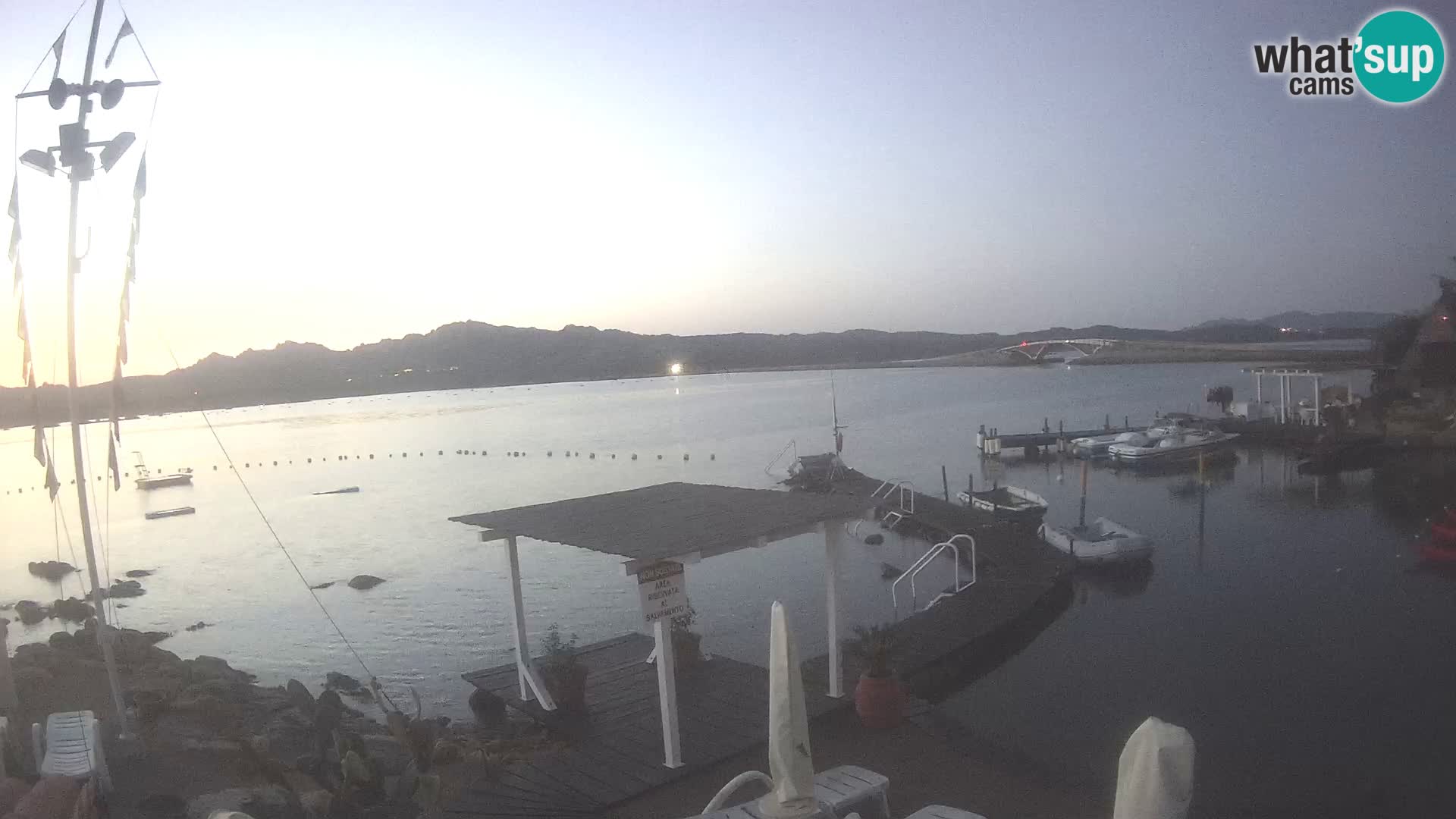 Live webcam Ponte Caprera – La Maddalena – Sardegna – Italia