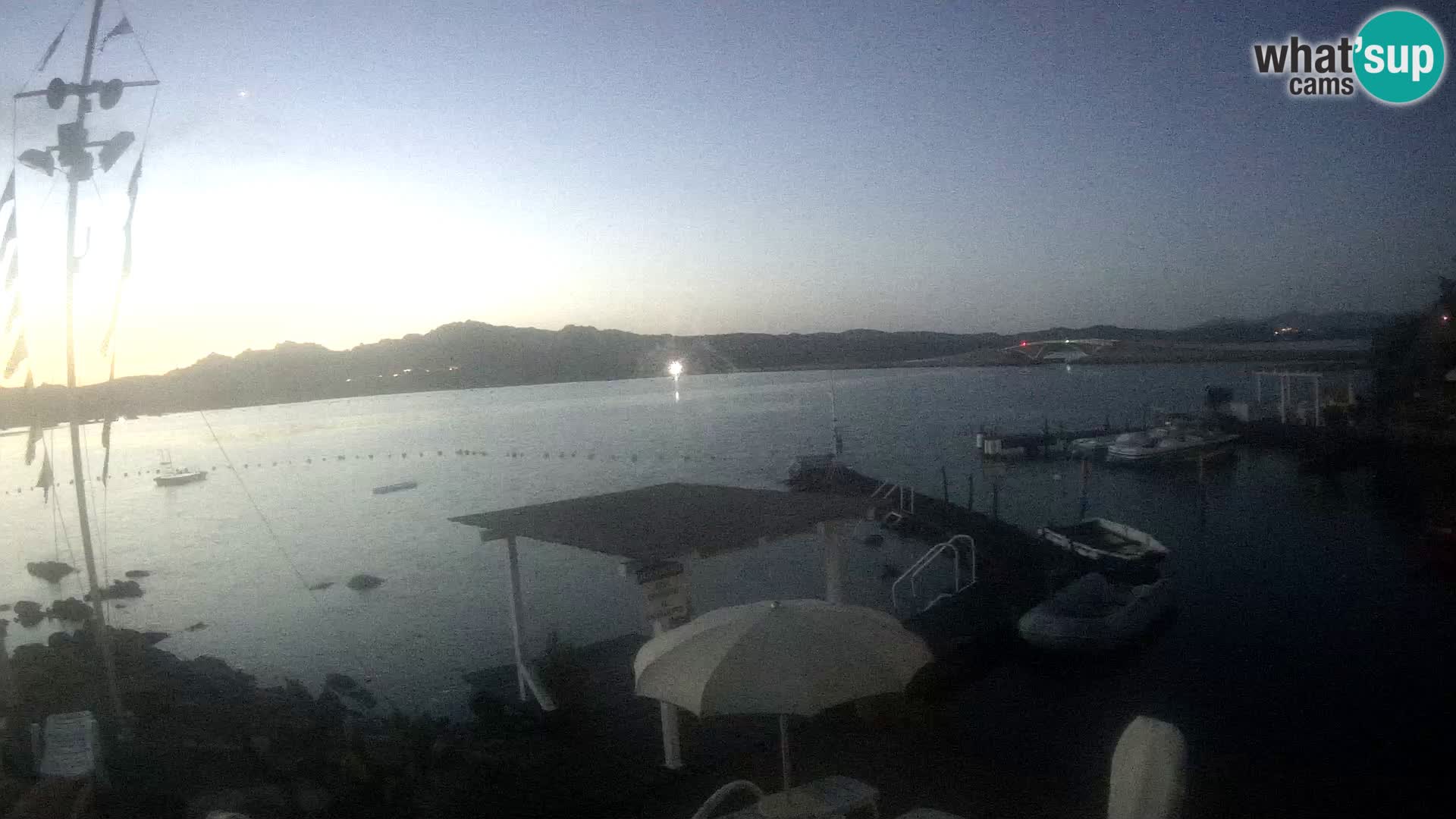 Live-Webcam Ponte Caprera – La Maddalena – Sardinien – Italien